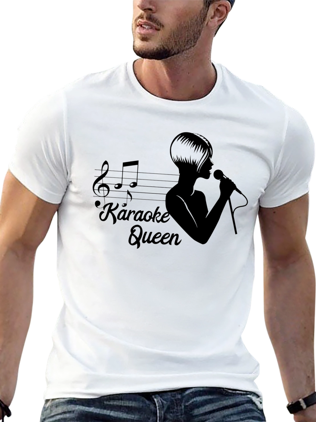 Karaoke Queen T-Shirt - Sing Your Heart Out!