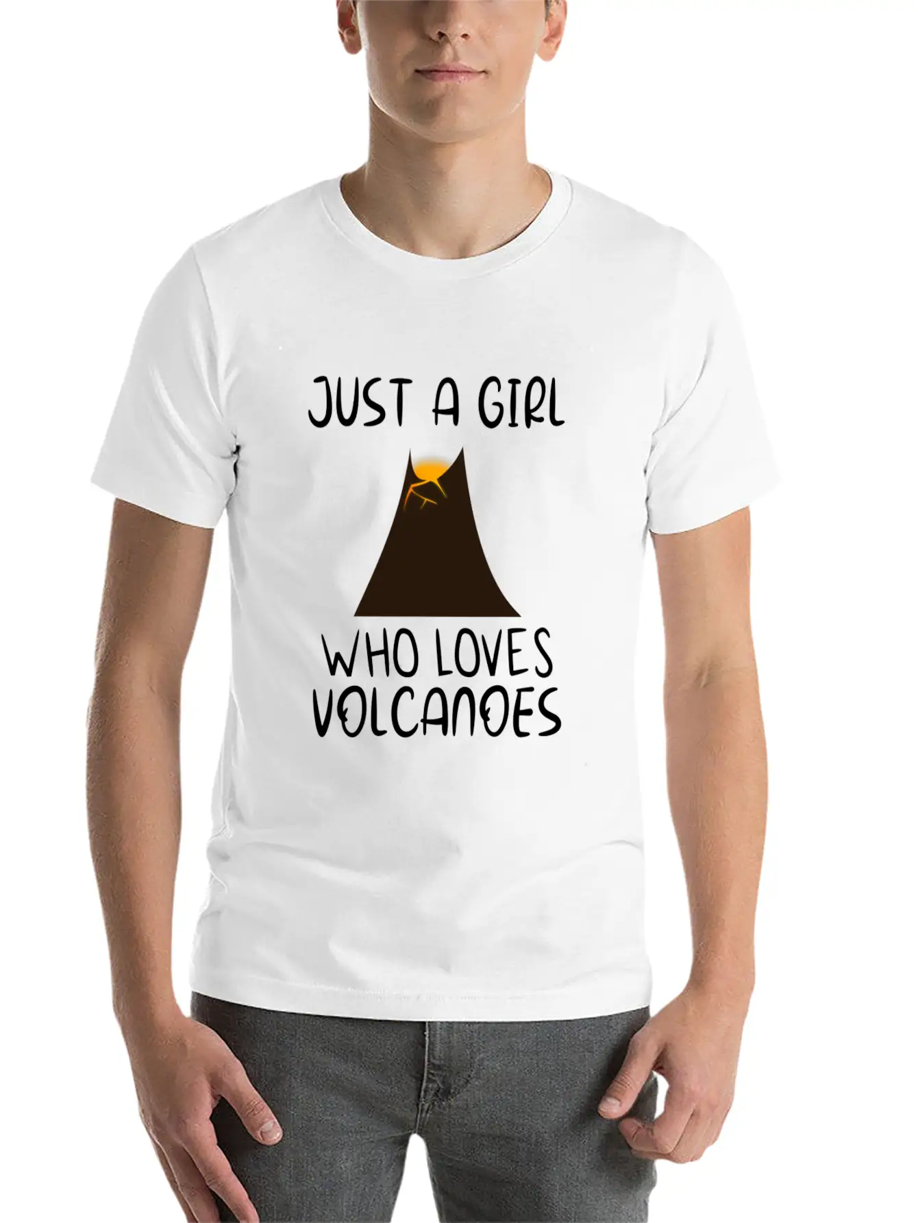 Geologist Volcano Geology Rock Hunter Rock Hunting Unisex Casual T-Shirt – Clean Design For Daily Comfort