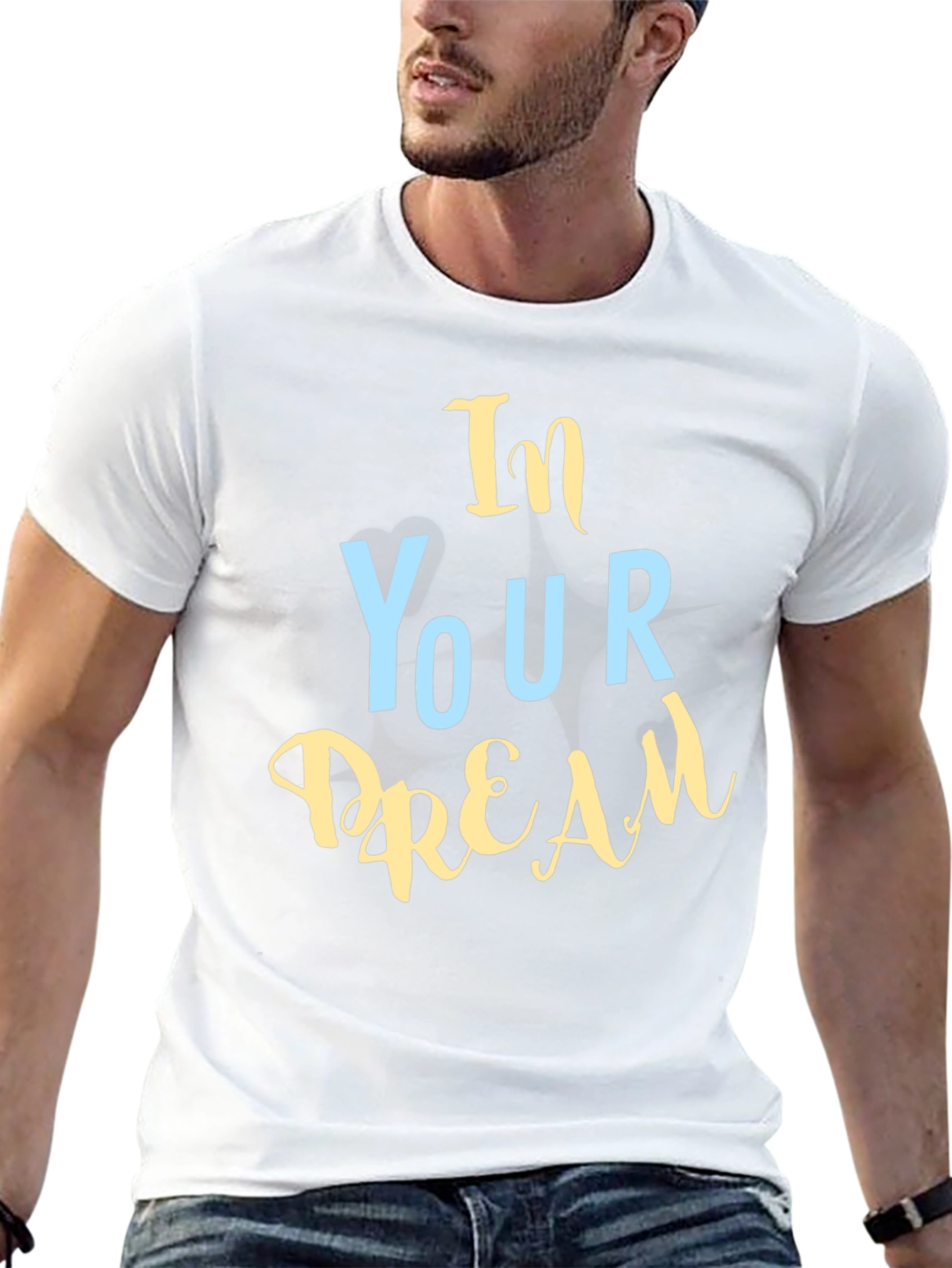 In Your Dream Black Graphic T-Shirt