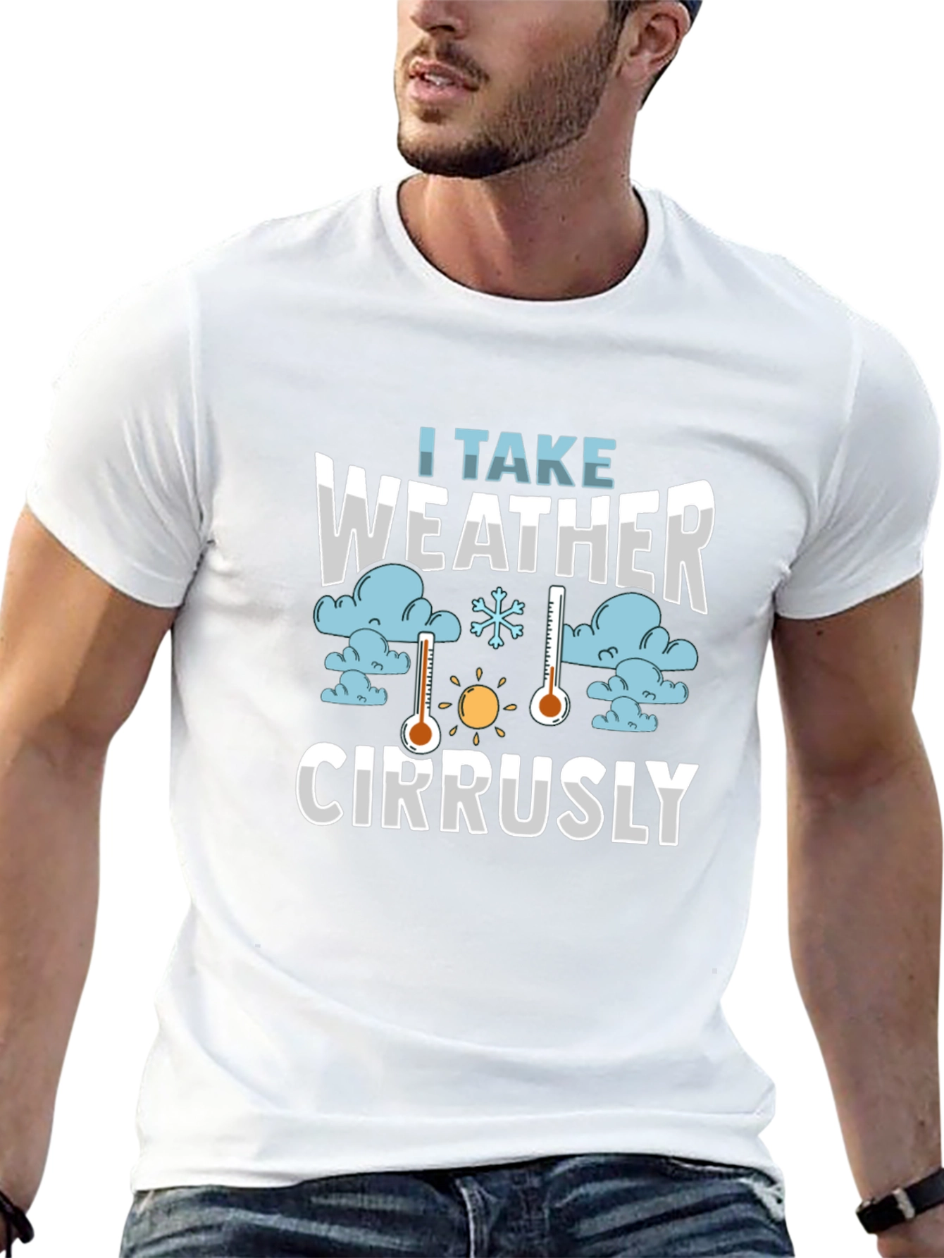 I Take Weather Cirrusly Graphic T-Shirt