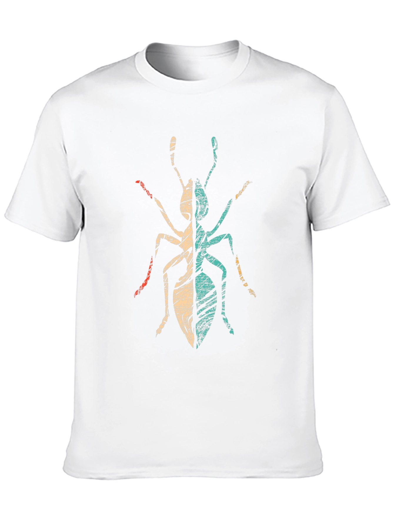 Retro Ant Graphic Tee - Black