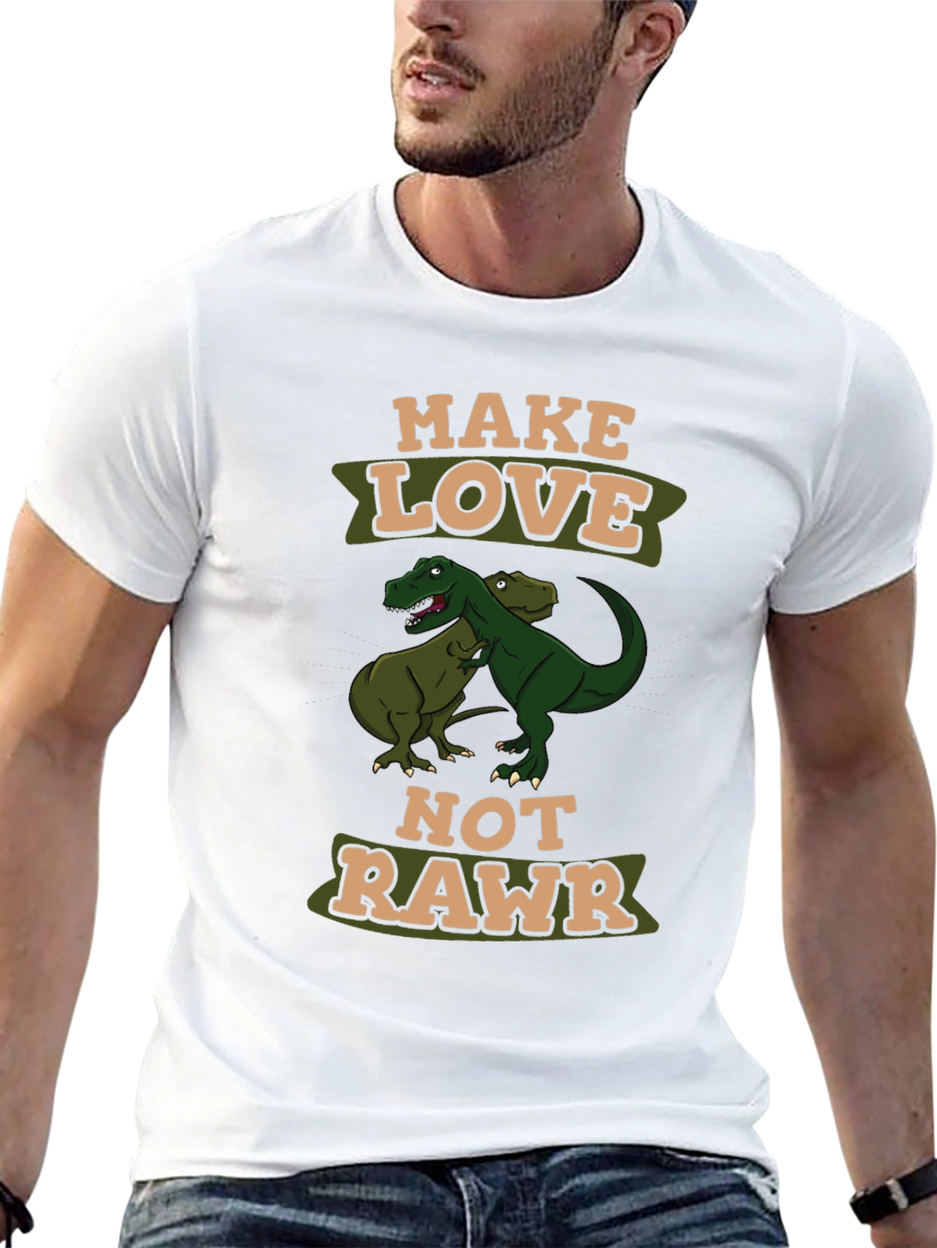 Make Love Not Rawr T-Shirt