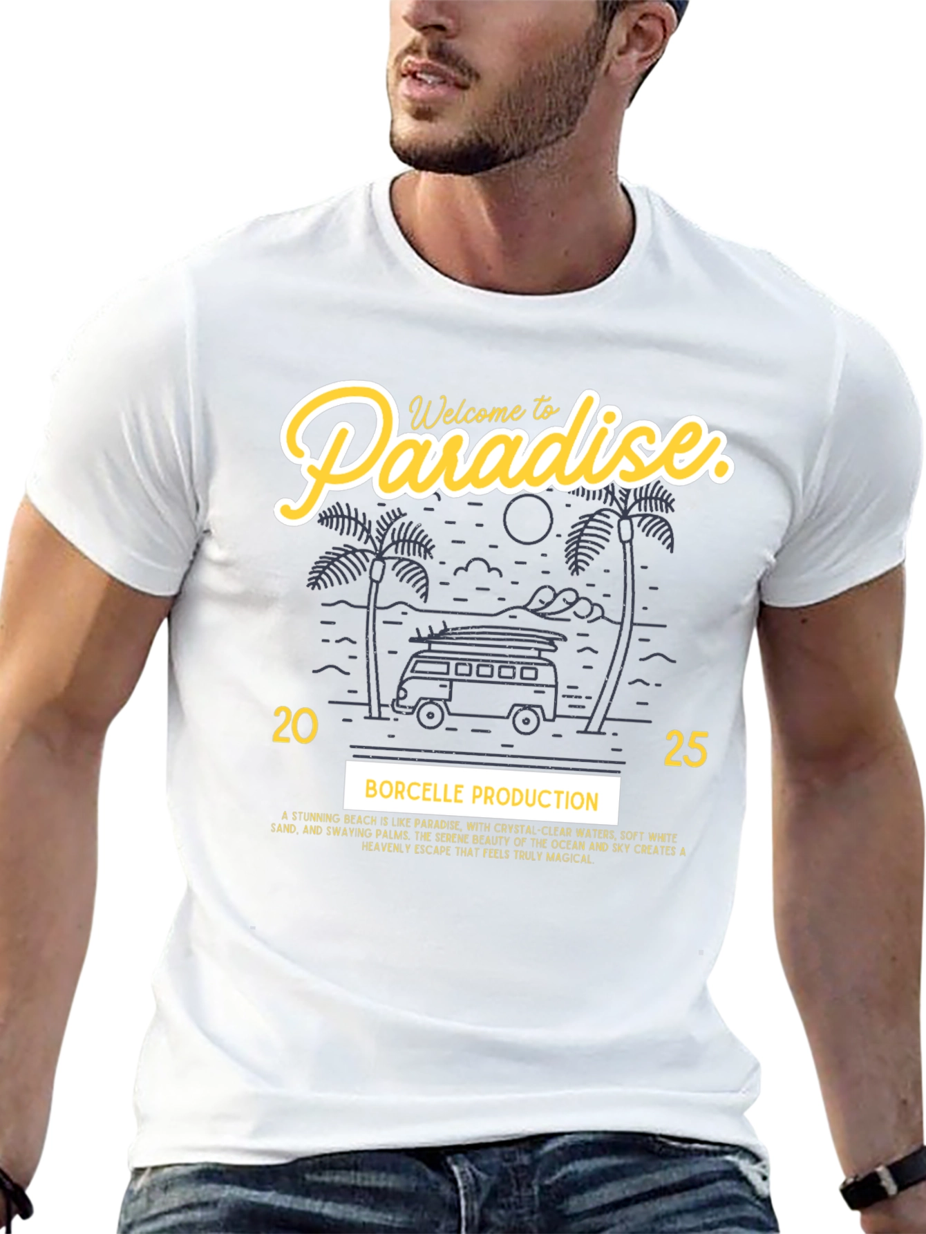 Welcome to Paradise Graphic T-Shirt