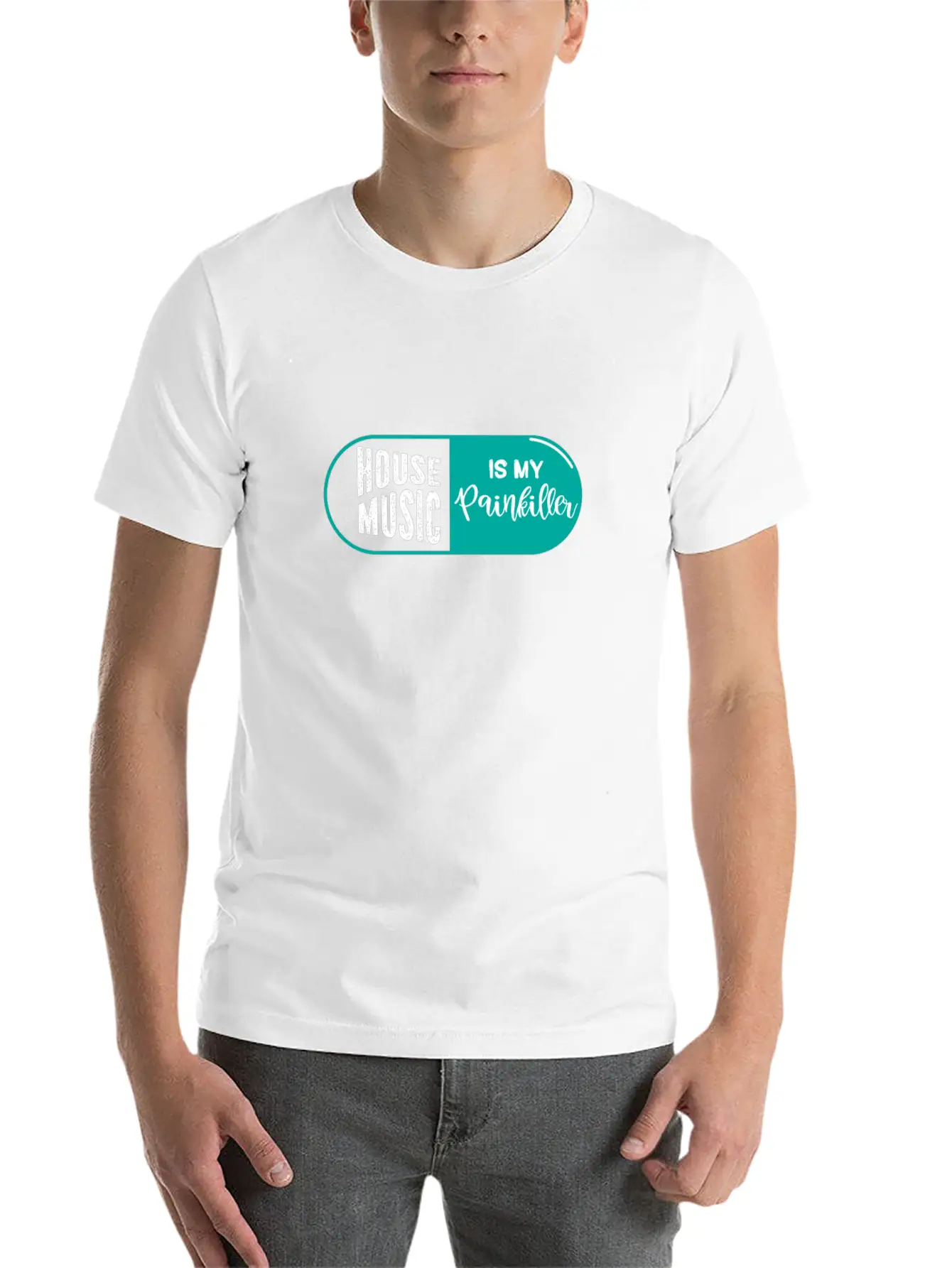 House Music Unisex Casual T-Shirt – Clean Design For Daily Comfort