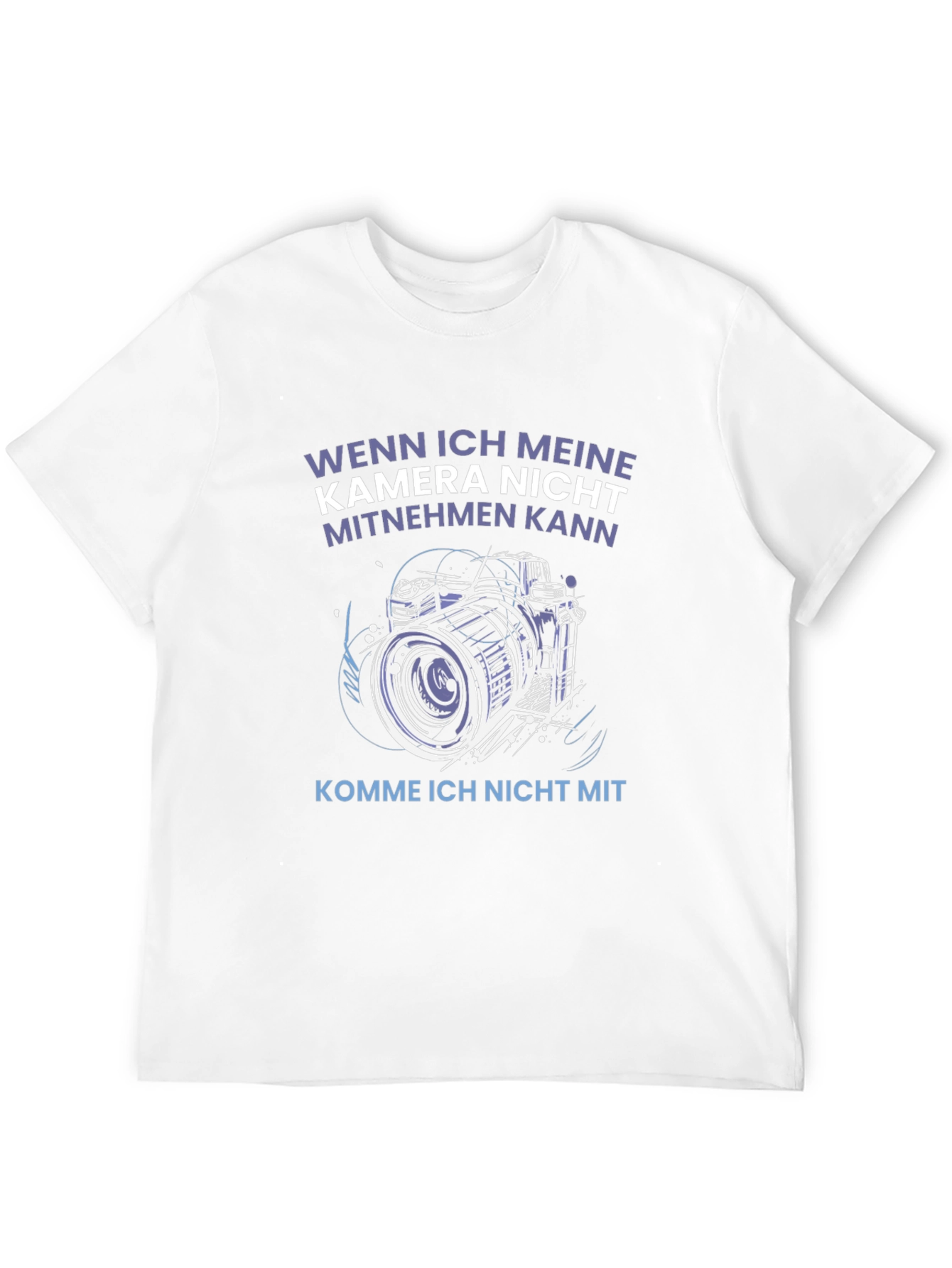 Funny Photographer T-Shirt: Camera Humor Tee