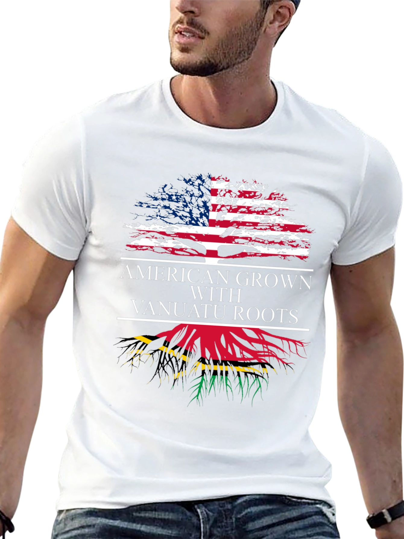 American Grown Vanuatu Roots T-Shirt