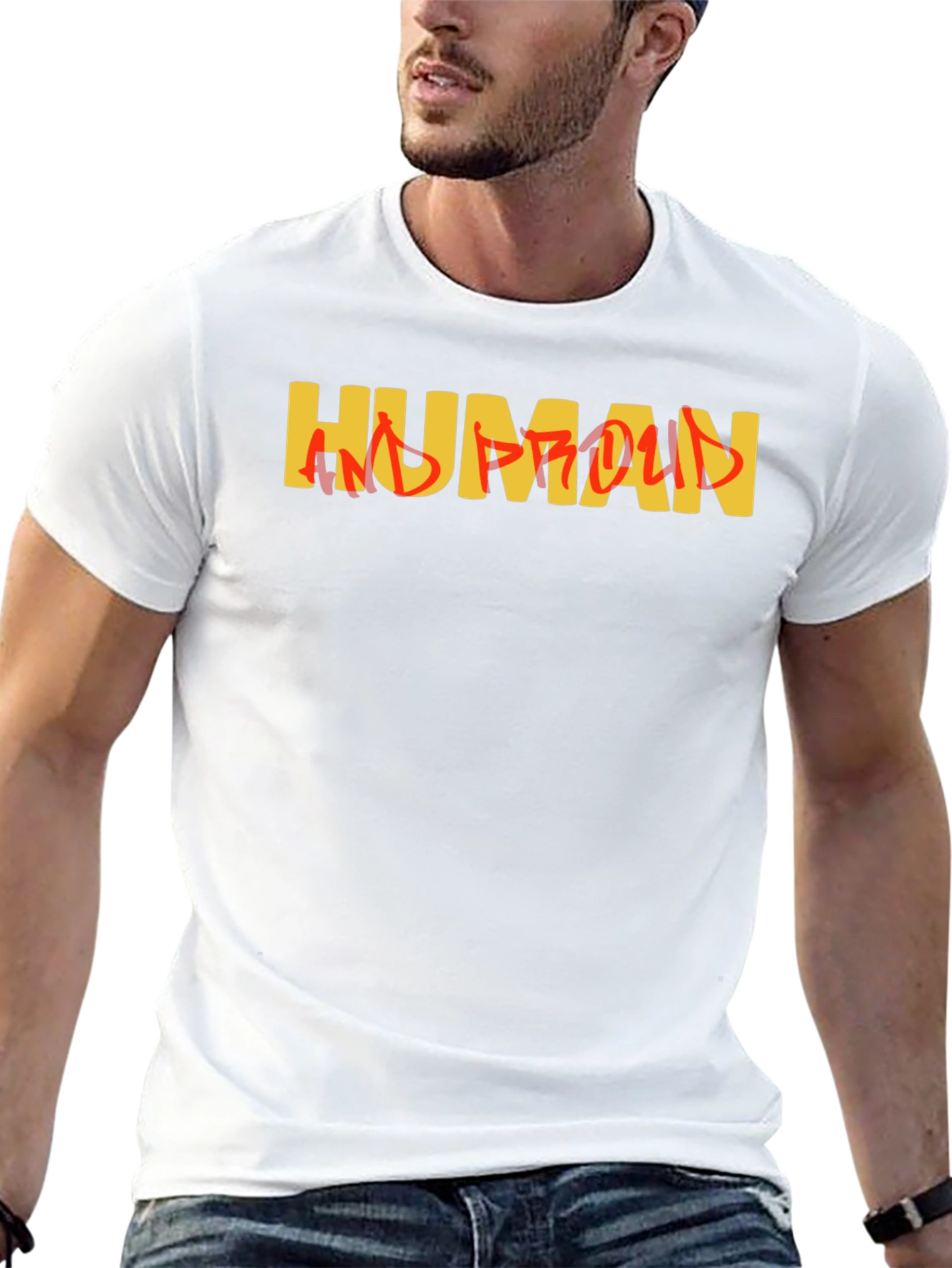 HUMAN T-Shirt - Bold Statement Tee