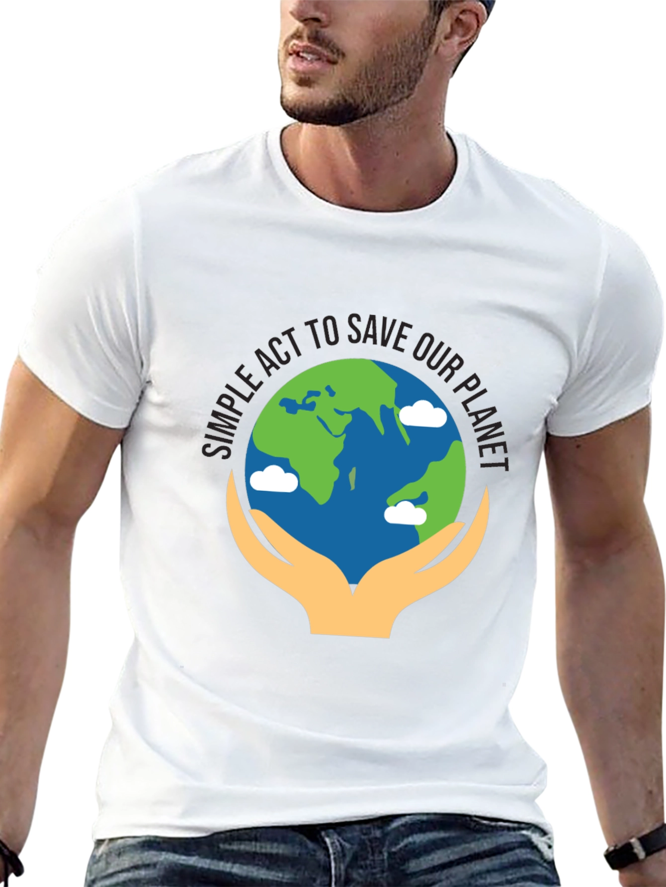 Eco-Friendly Save Our Planet Graphic Tee