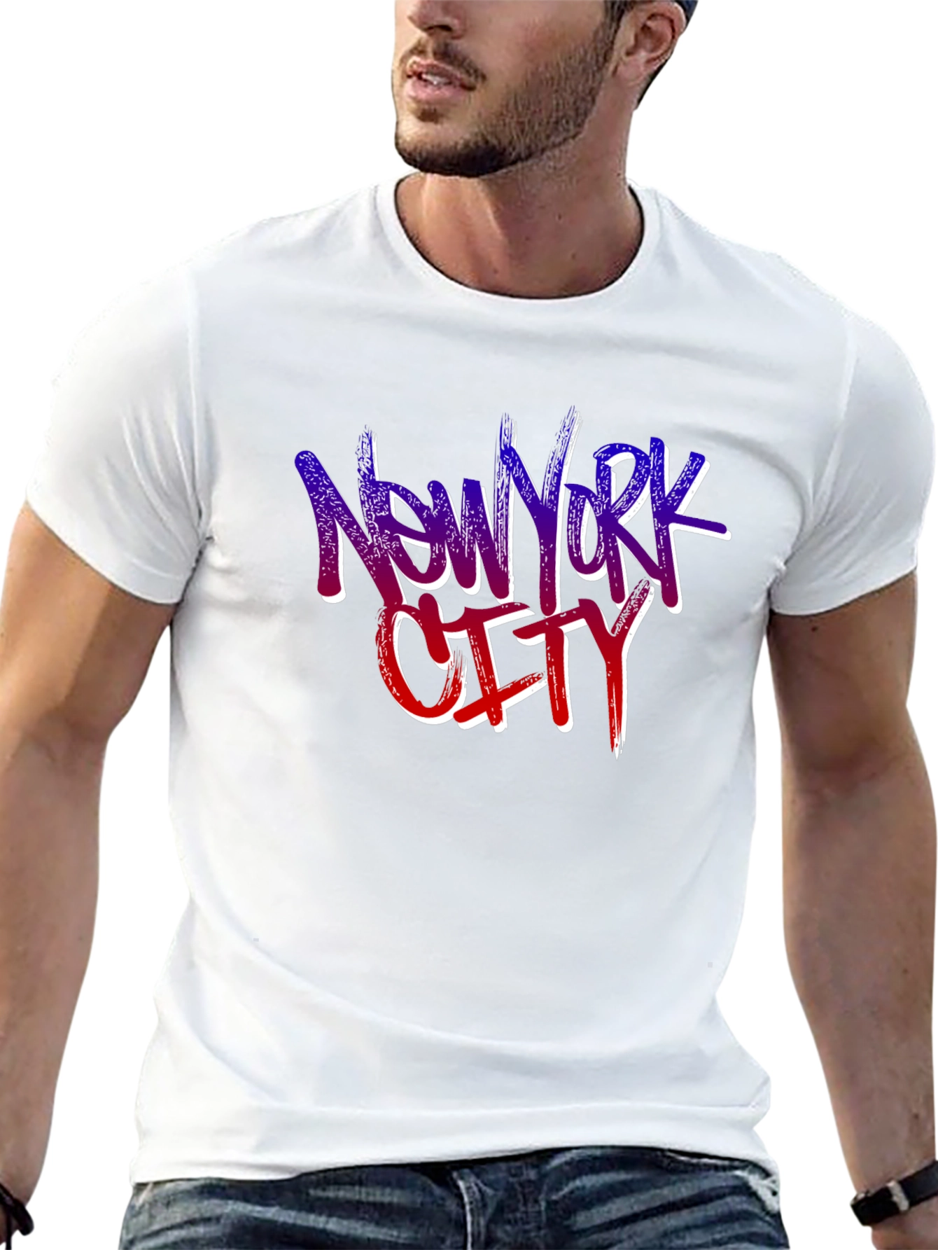New York City Graffiti Graphic T-Shirt