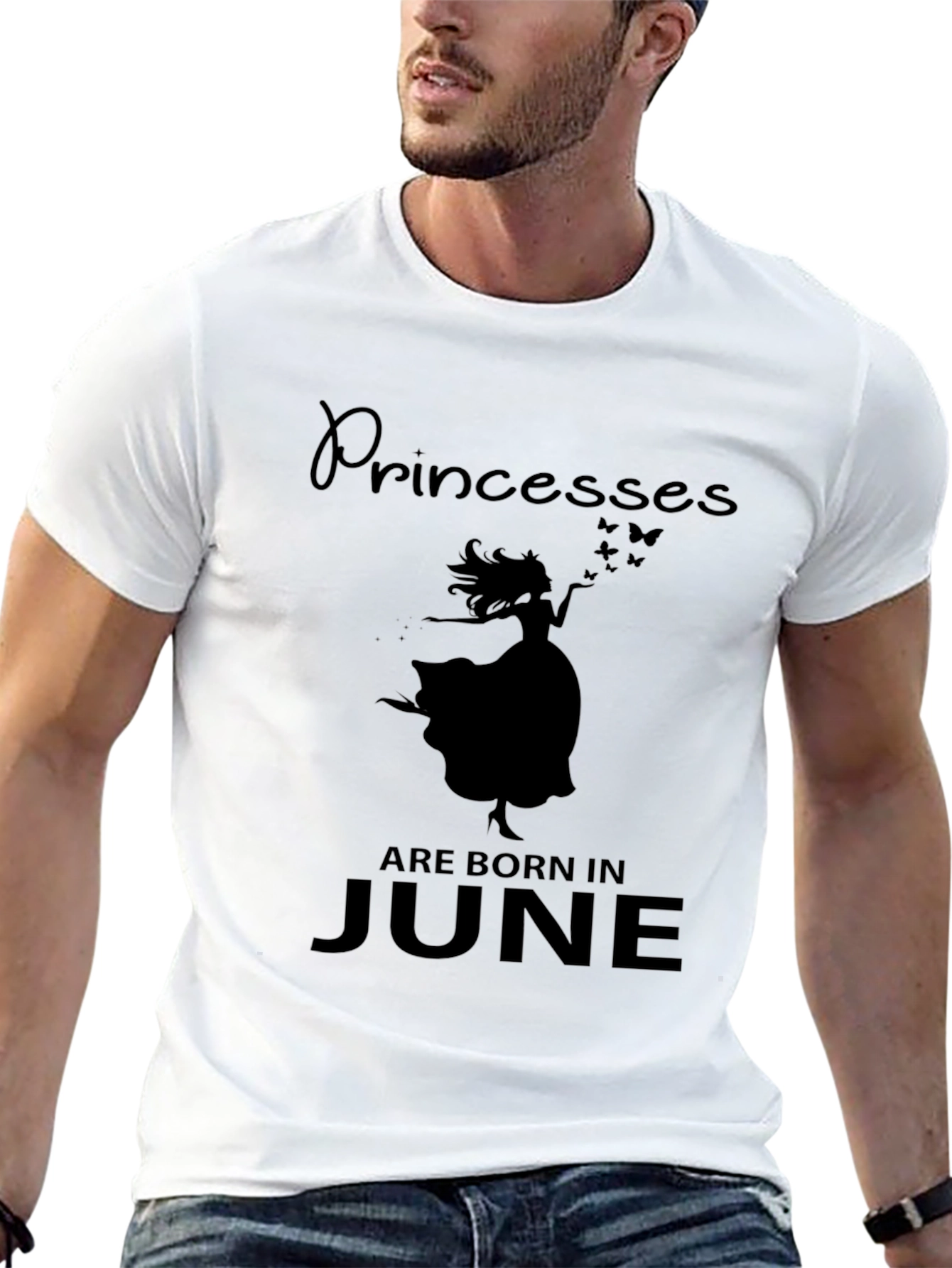 Princesses Are Born in June T-Shirt