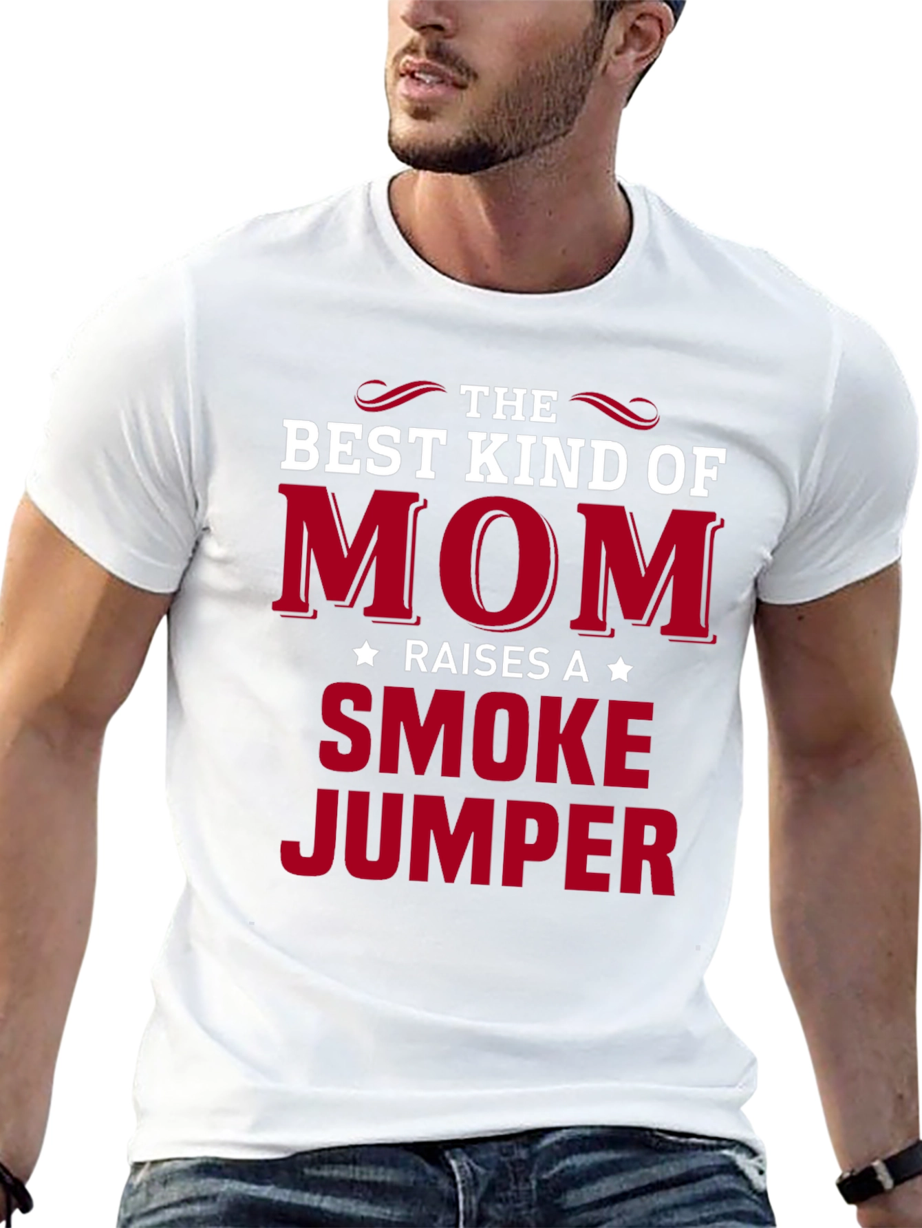 Best Kind of Mom Raises a Smoke Jumper T-Shirt