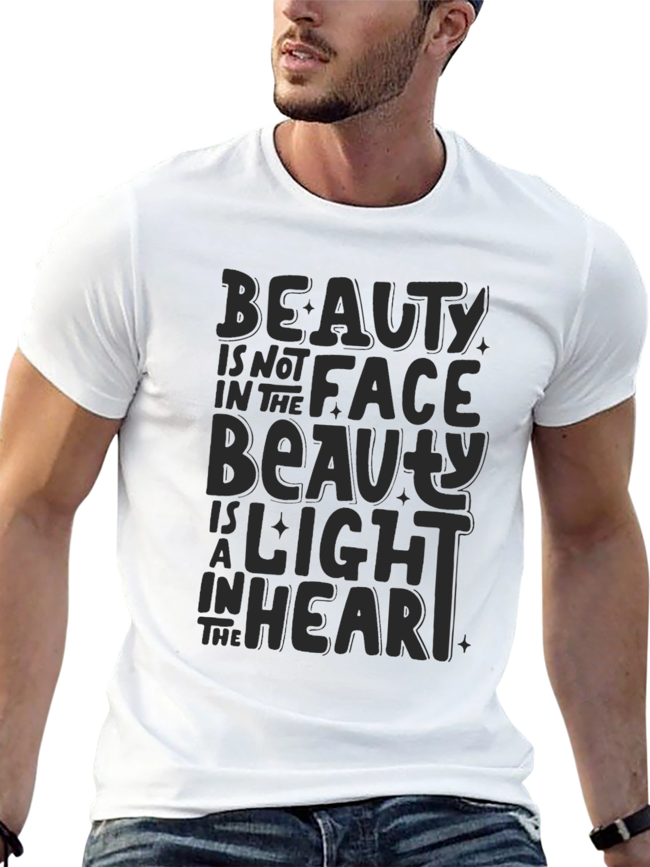 Beauty is Light Graphic Tee - Comfort Fit