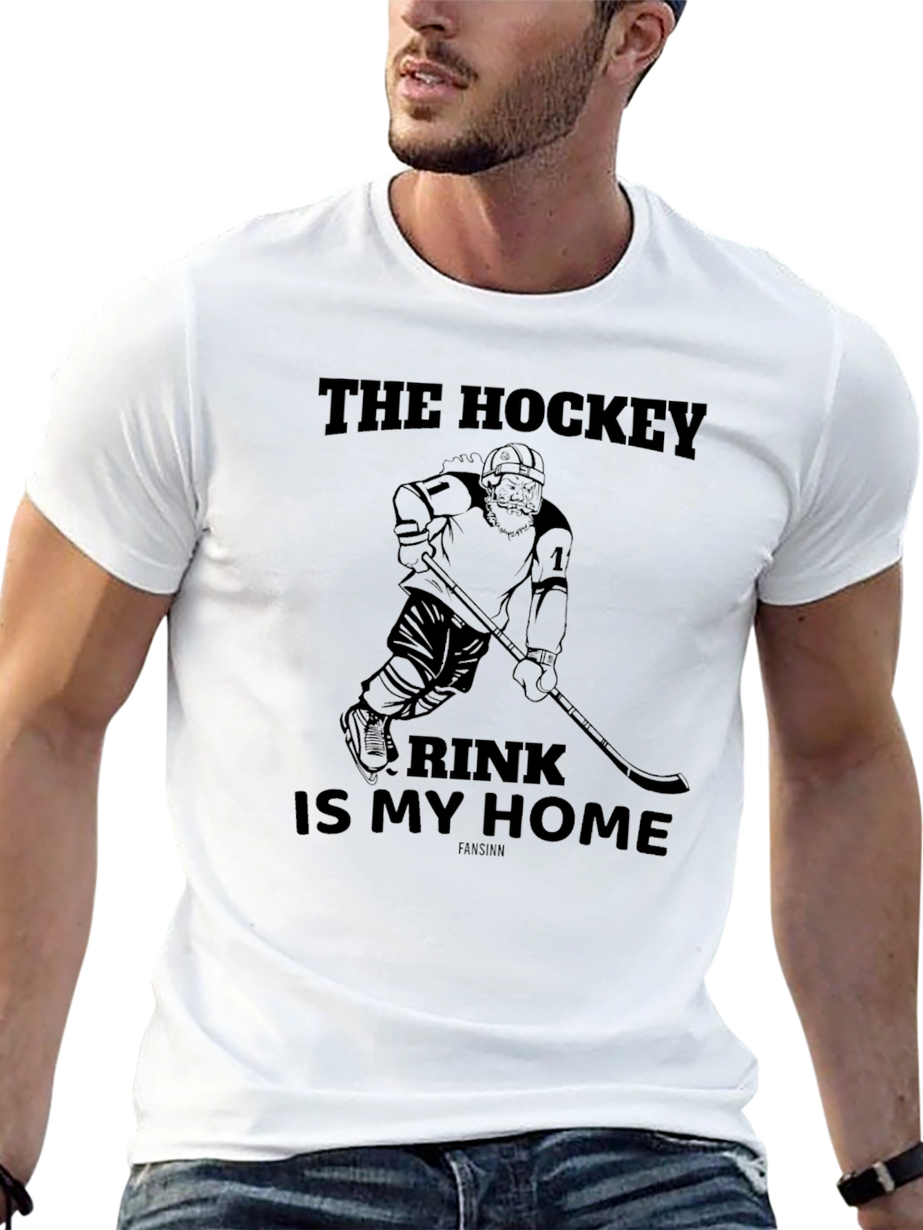 Hockey Rink Home T-Shirt