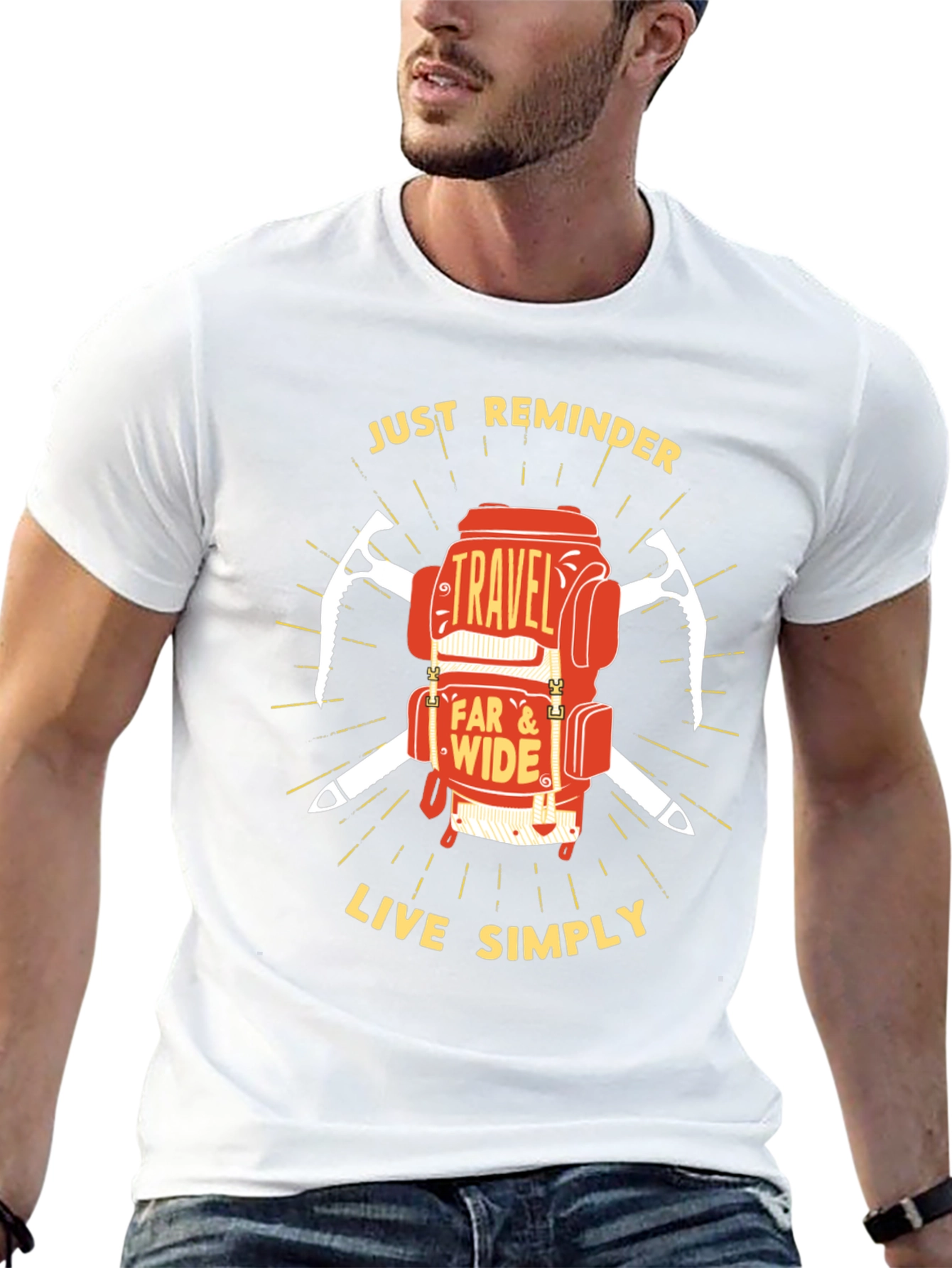 Travel Far & Wide Graphic Tee - Adventure Awaits!