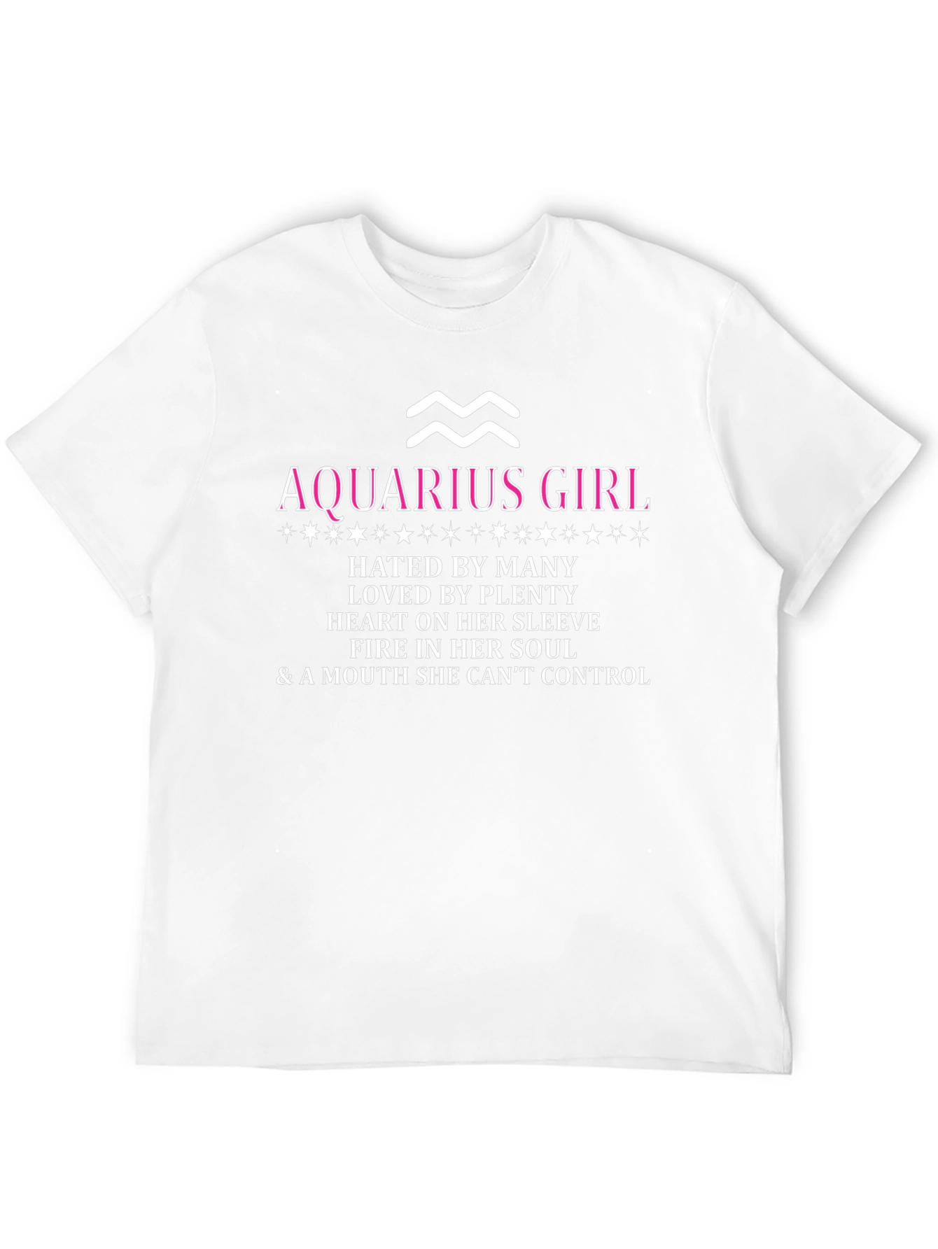 Aquarius Girl Zodiac T-Shirt