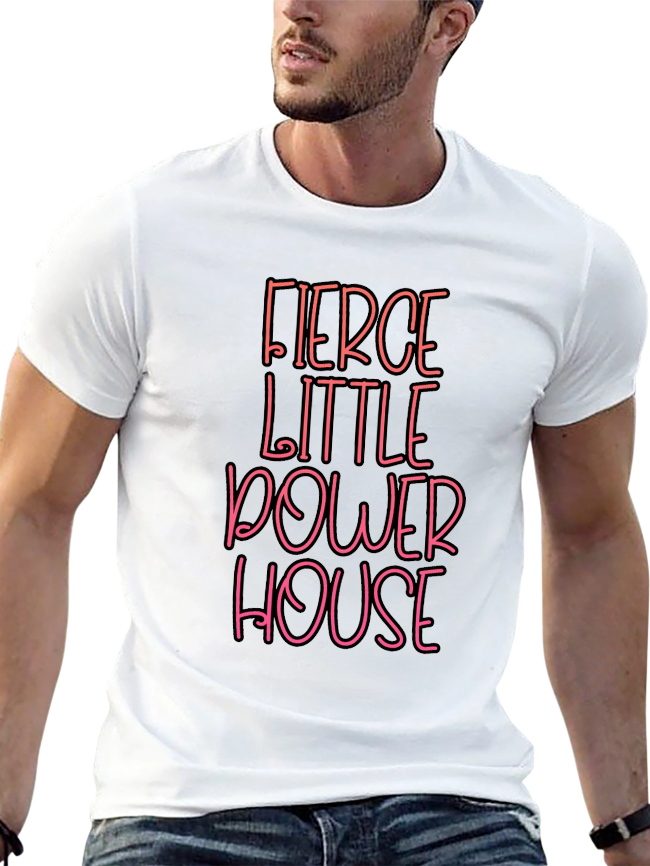 Fierce Little Powerhouse Graphic Tee