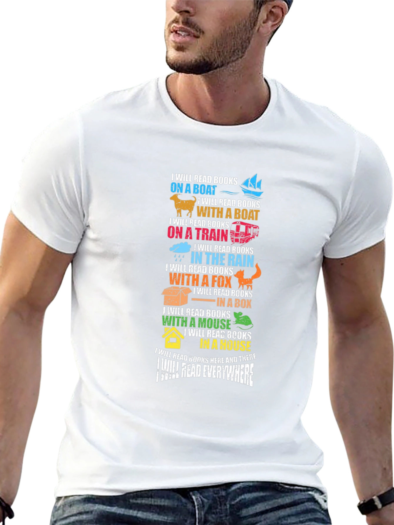 Book Lover Tee - Read Everywhere