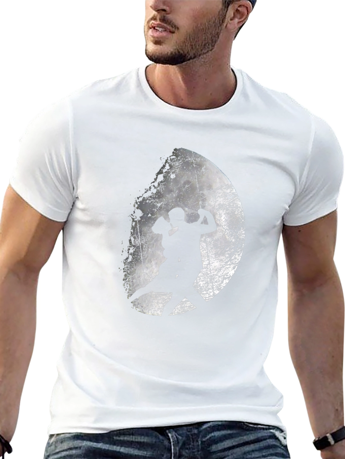 Tango Silhouette Graphic T-Shirt - Stylish Black Tee