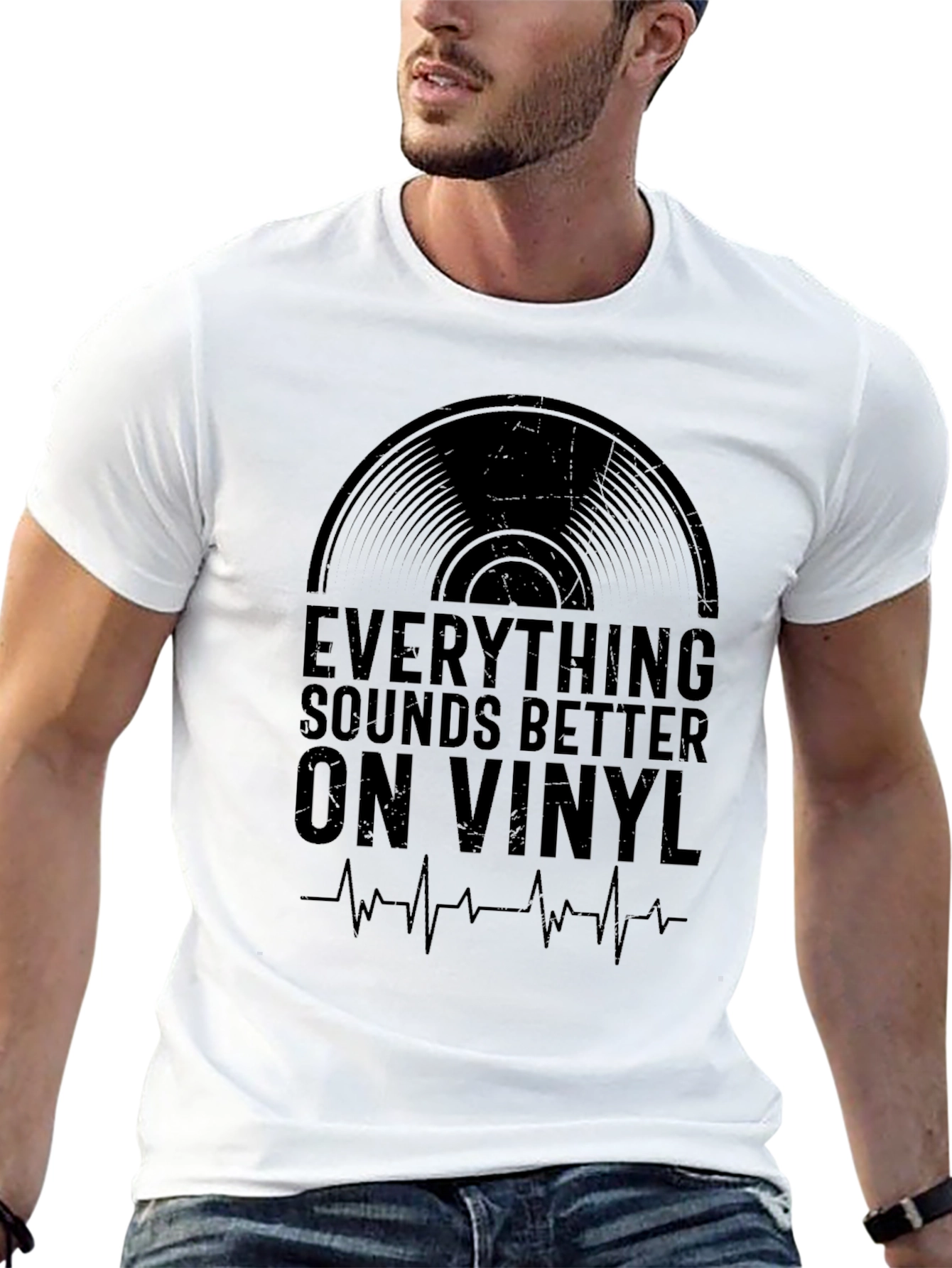 Everything Sounds Better On Vinyl Graphic T-Shirt