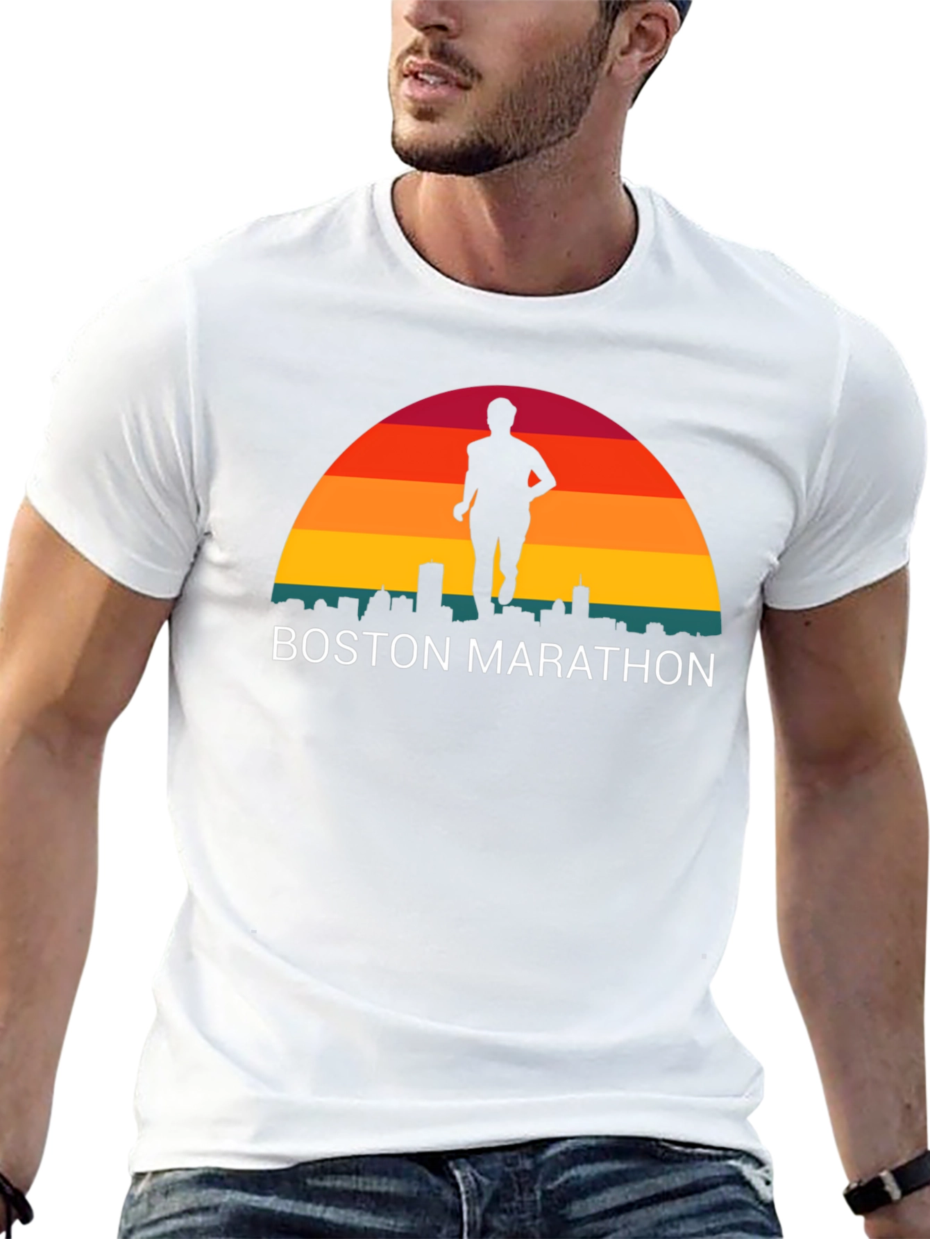 Boston Marathon Runner T-Shirt