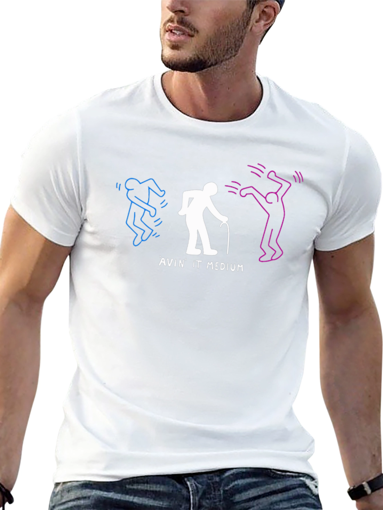 Dancing Trio T-Shirt - Avin It Medium