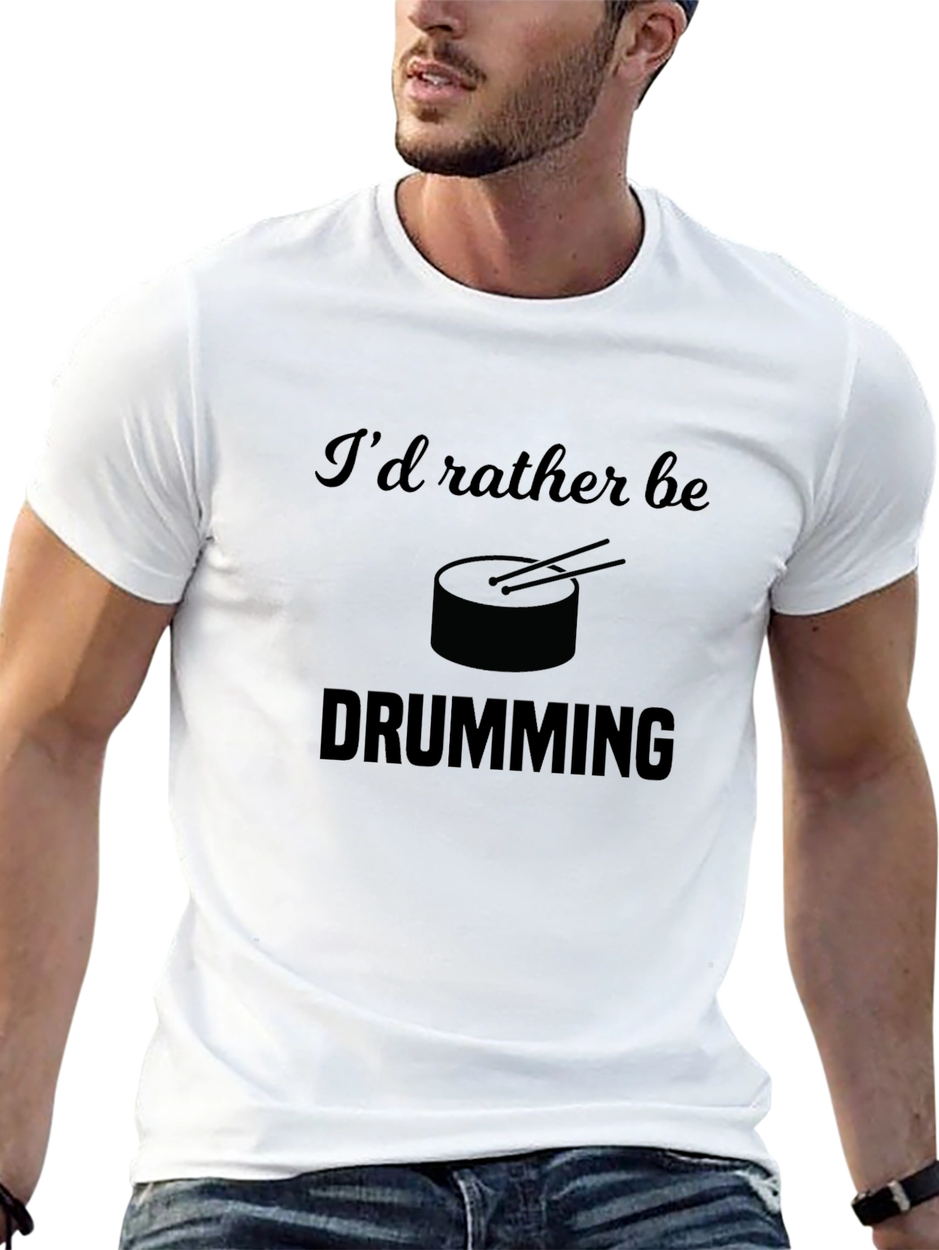 Drumming T-Shirt - Musician Gift