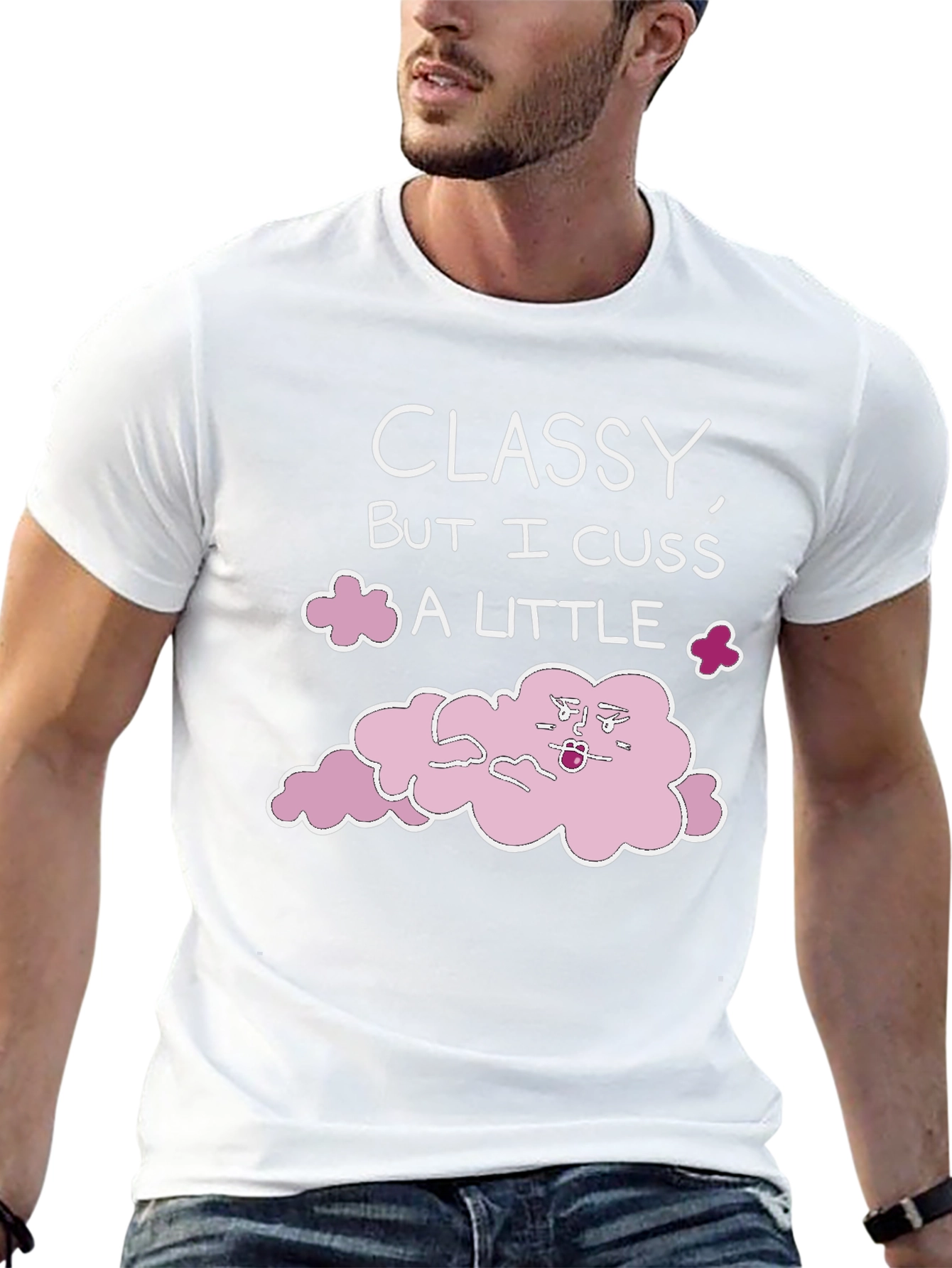 Classy But I Cuss Graphic T-Shirt