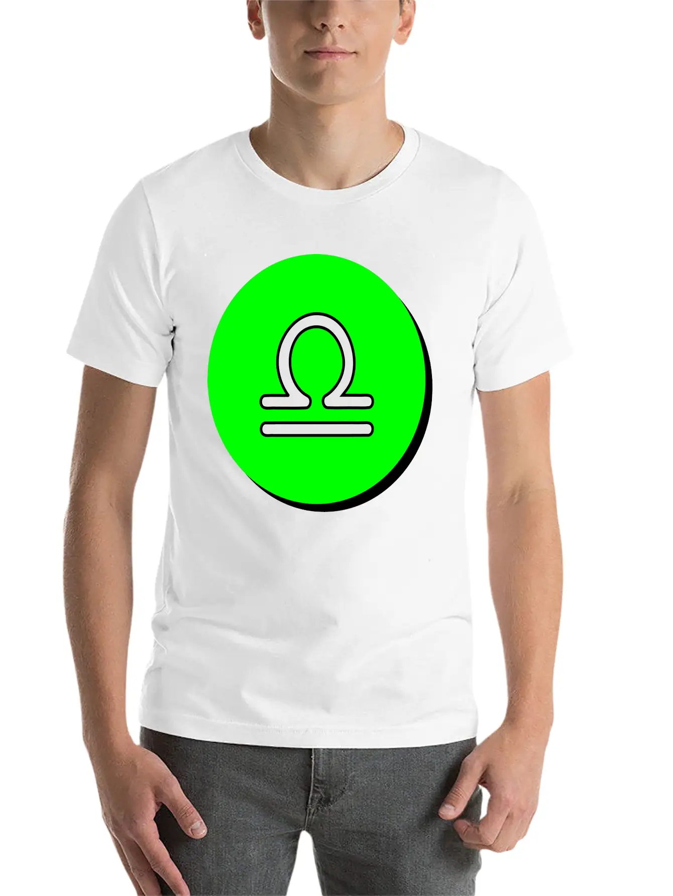 Libra Symbol 3 Unisex Casual T-Shirt – Clean Design For Daily Comfort