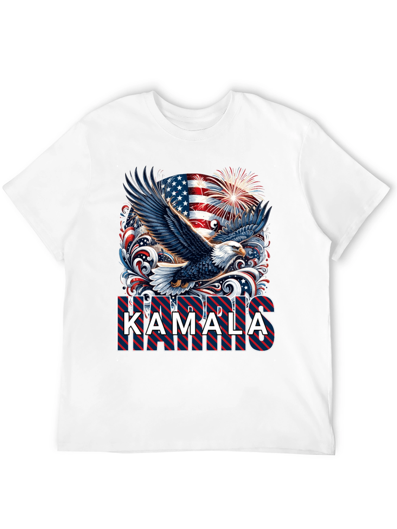 Kamala Harris Patriotic Eagle T-Shirt