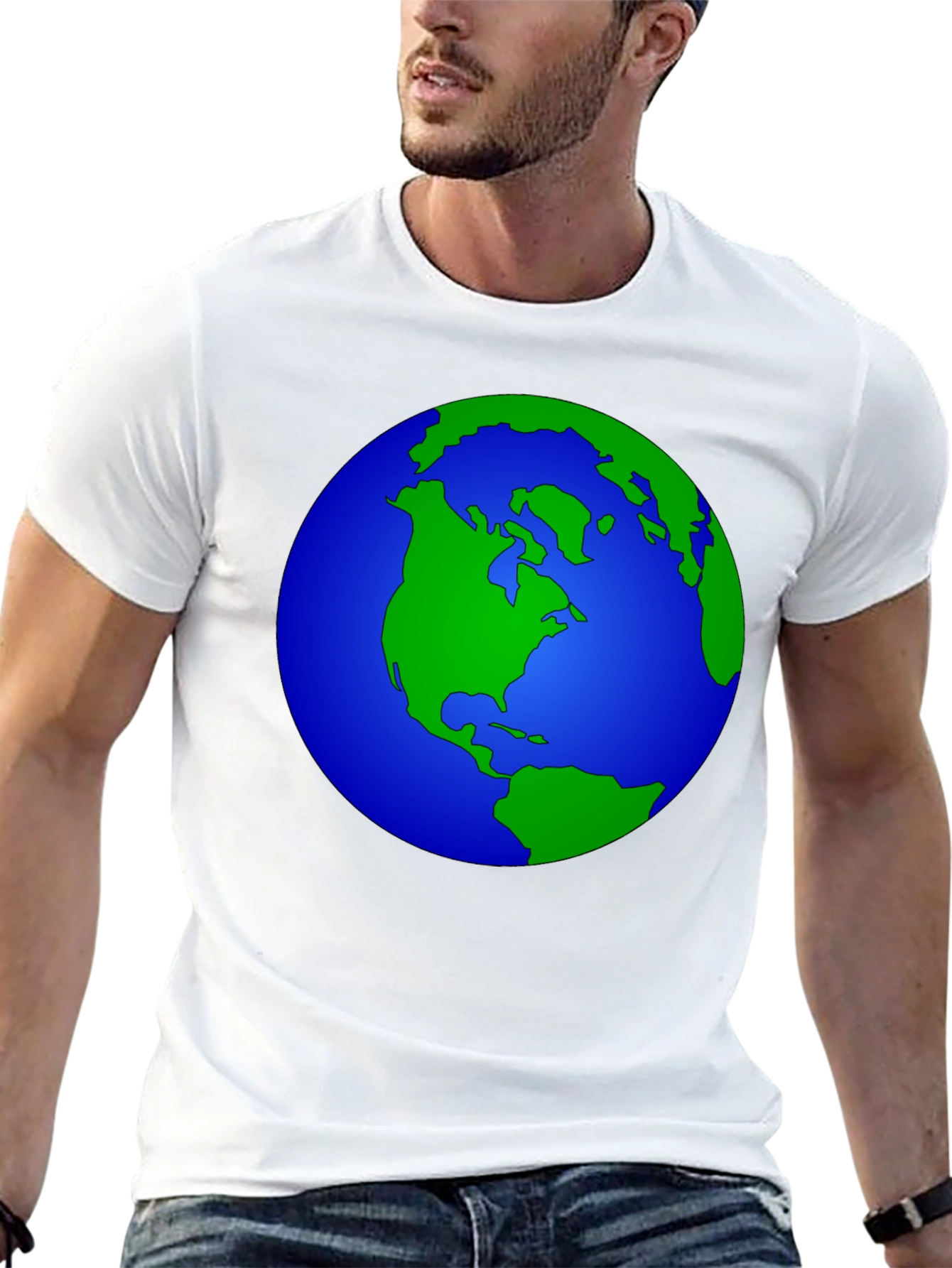 Earth Graphic Tee - Black
