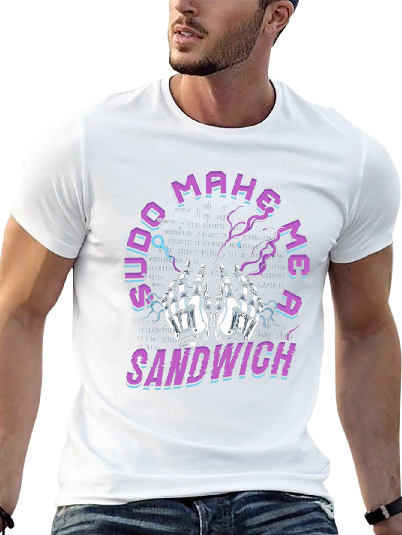 Sudo Make Me A Sandwich Graphic T-Shirt