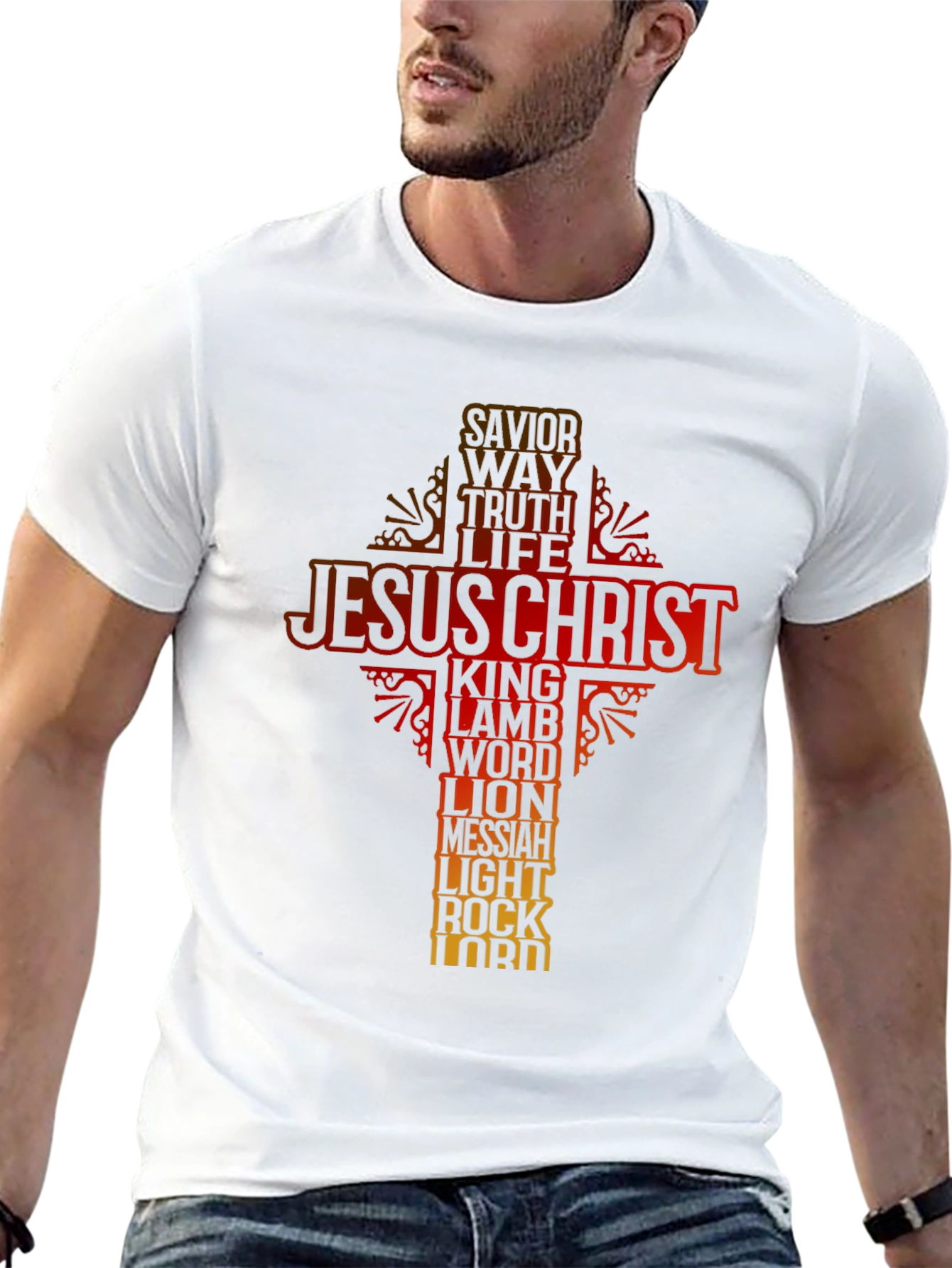 Jesus Christ Savior Graphic T-Shirt