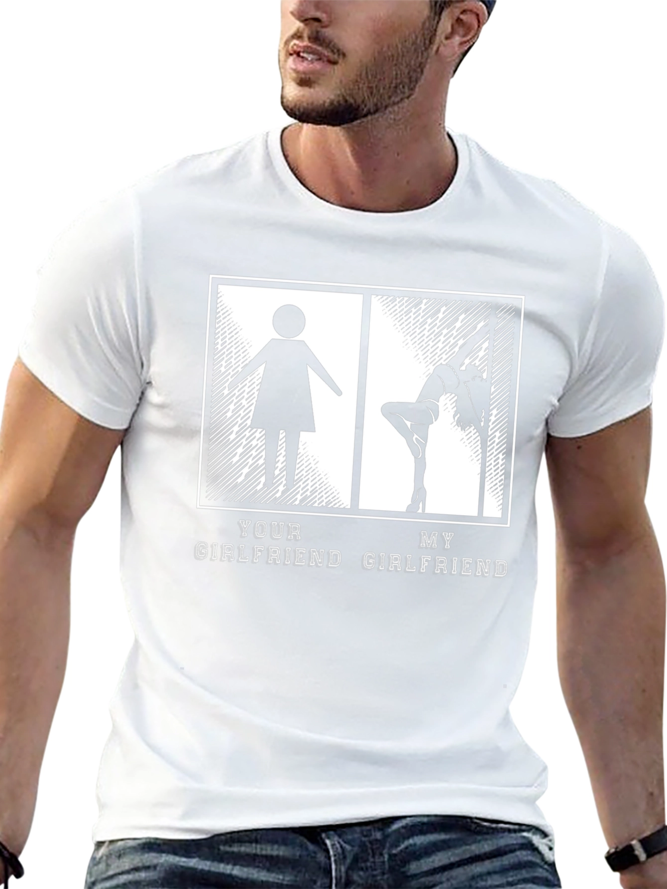 Funny Girlfriend T-Shirt - Novelty Graphic Tee