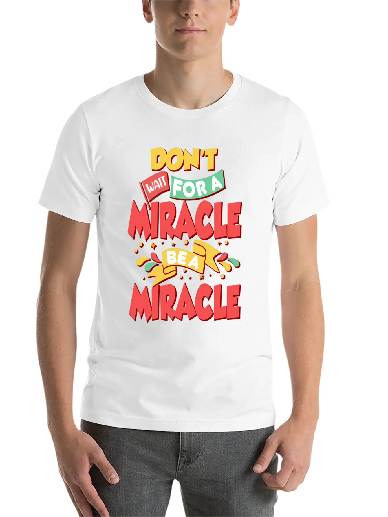 Motivational Unisex Casual T-Shirt – Clean Design For Daily Comfort