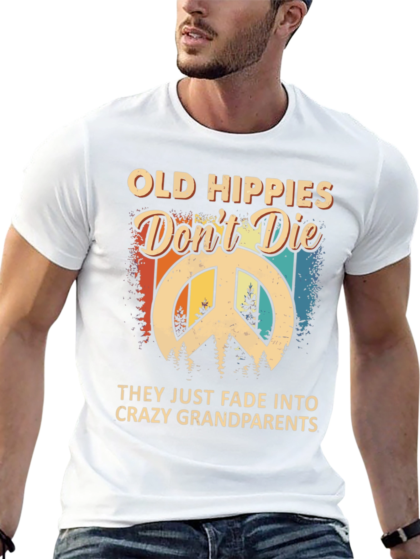 Old Hippies Dont Die T-Shirt