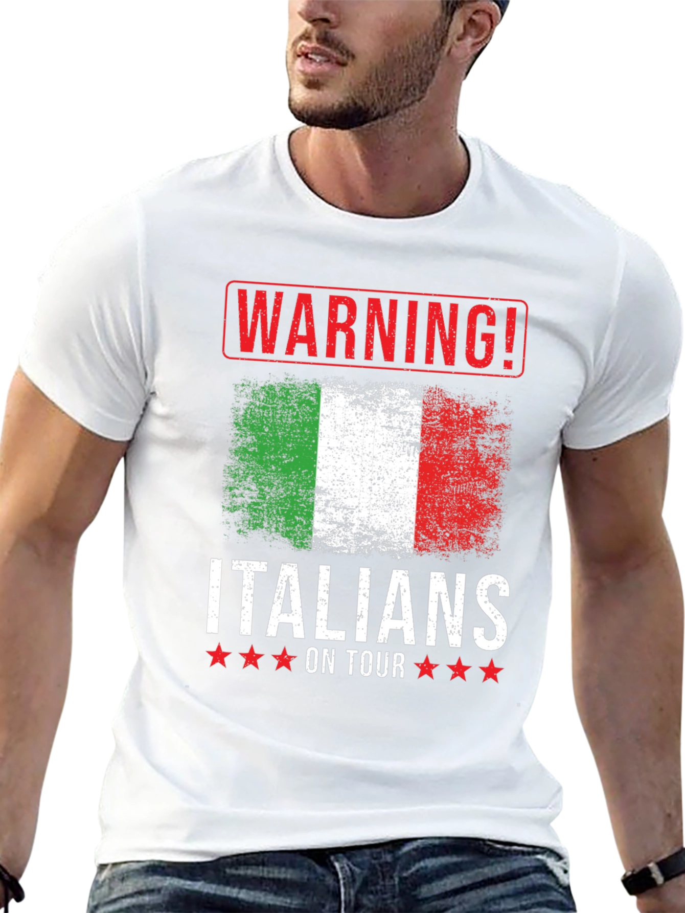 Warning! Italians on Tour T-Shirt