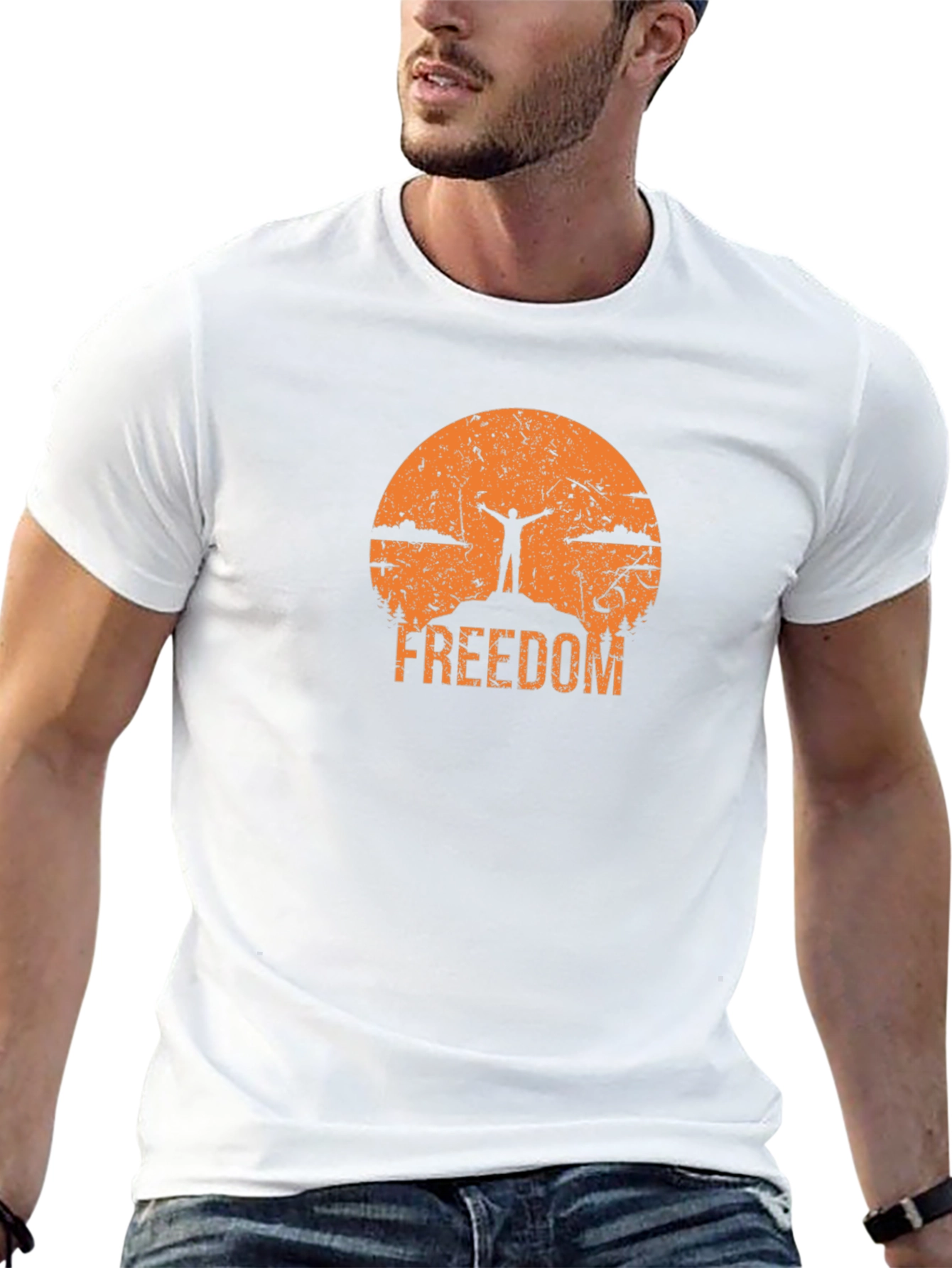 Freedom Graphic Tee - Adventure Awaits!
