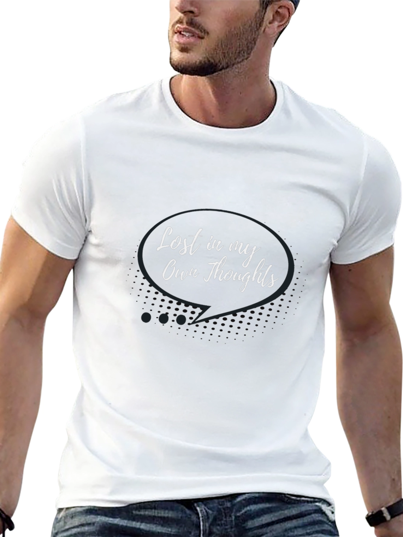 Lost in My Own Thoughts Graphic T-Shirt