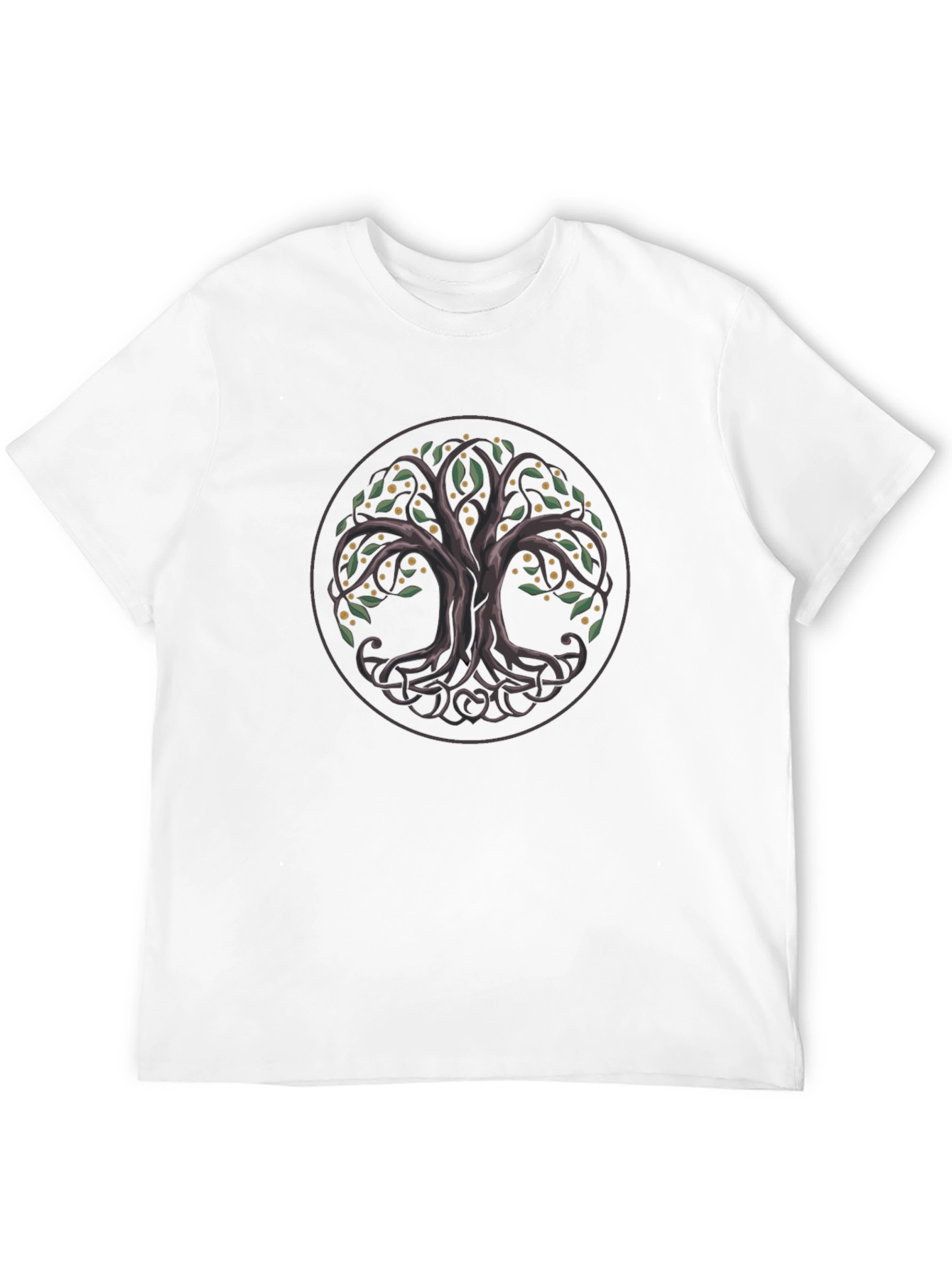 Celtic Tree of Life Black T-Shirt