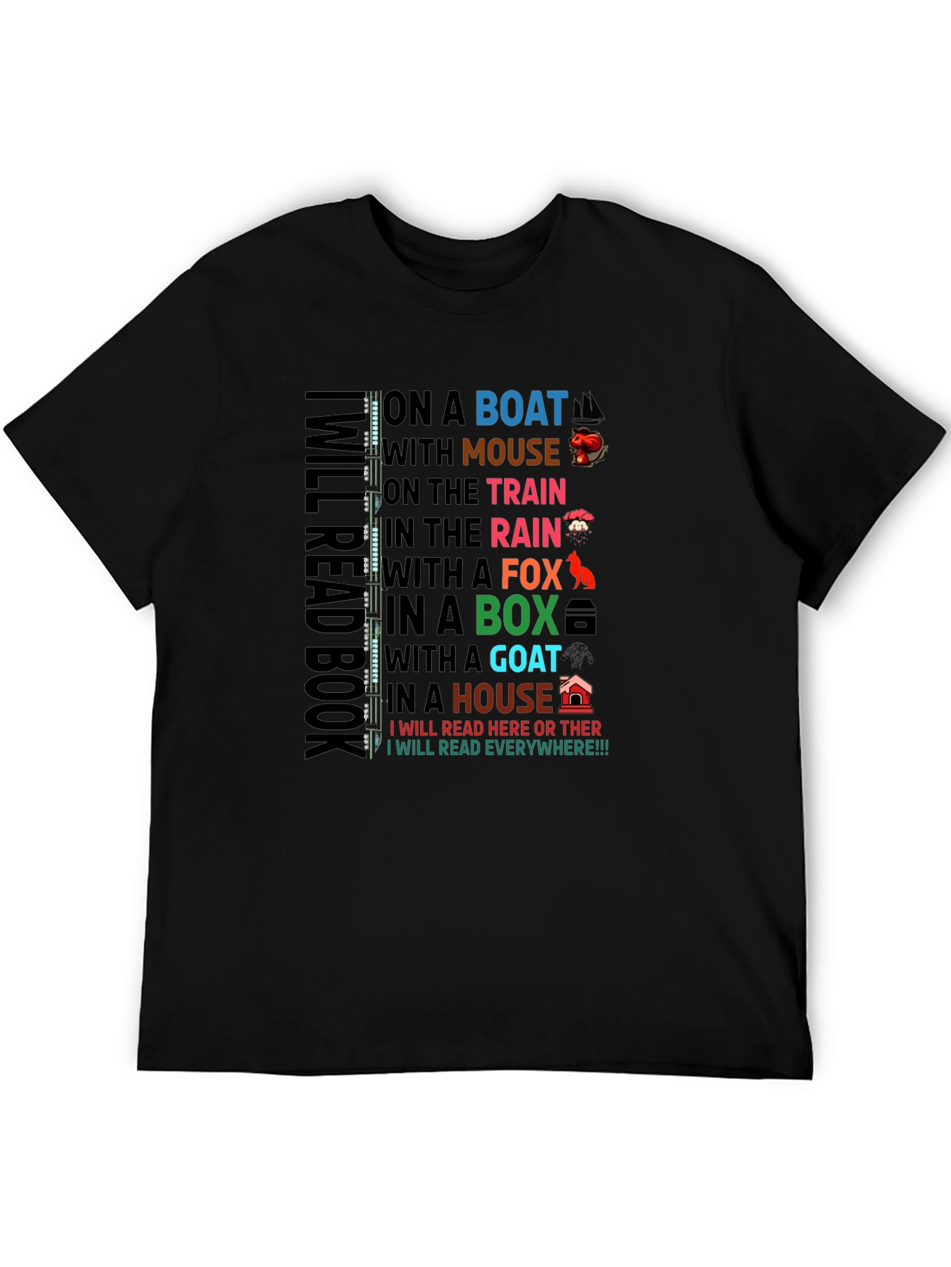 I Will Read Book T-Shirt