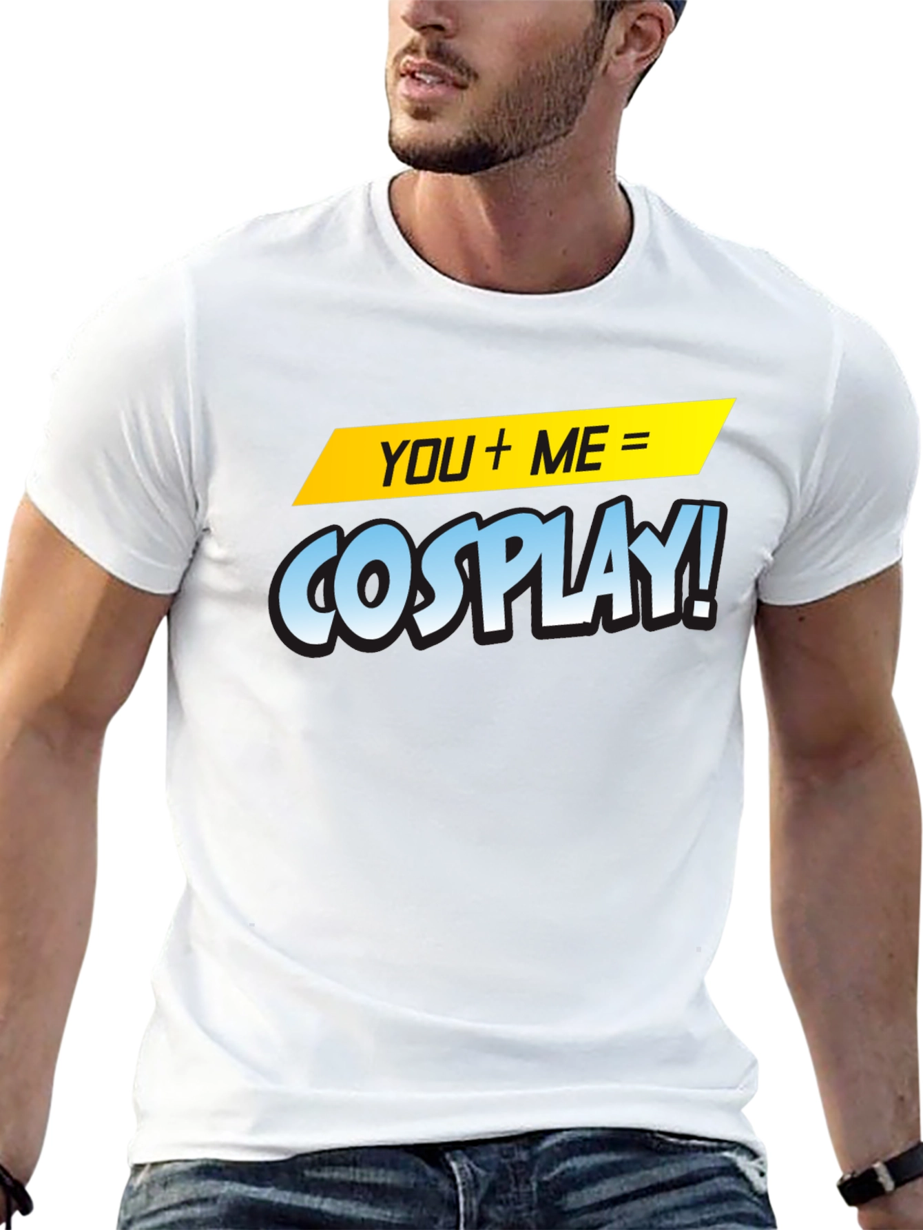 Cosplay T-Shirt - You + Me = Cosplay!