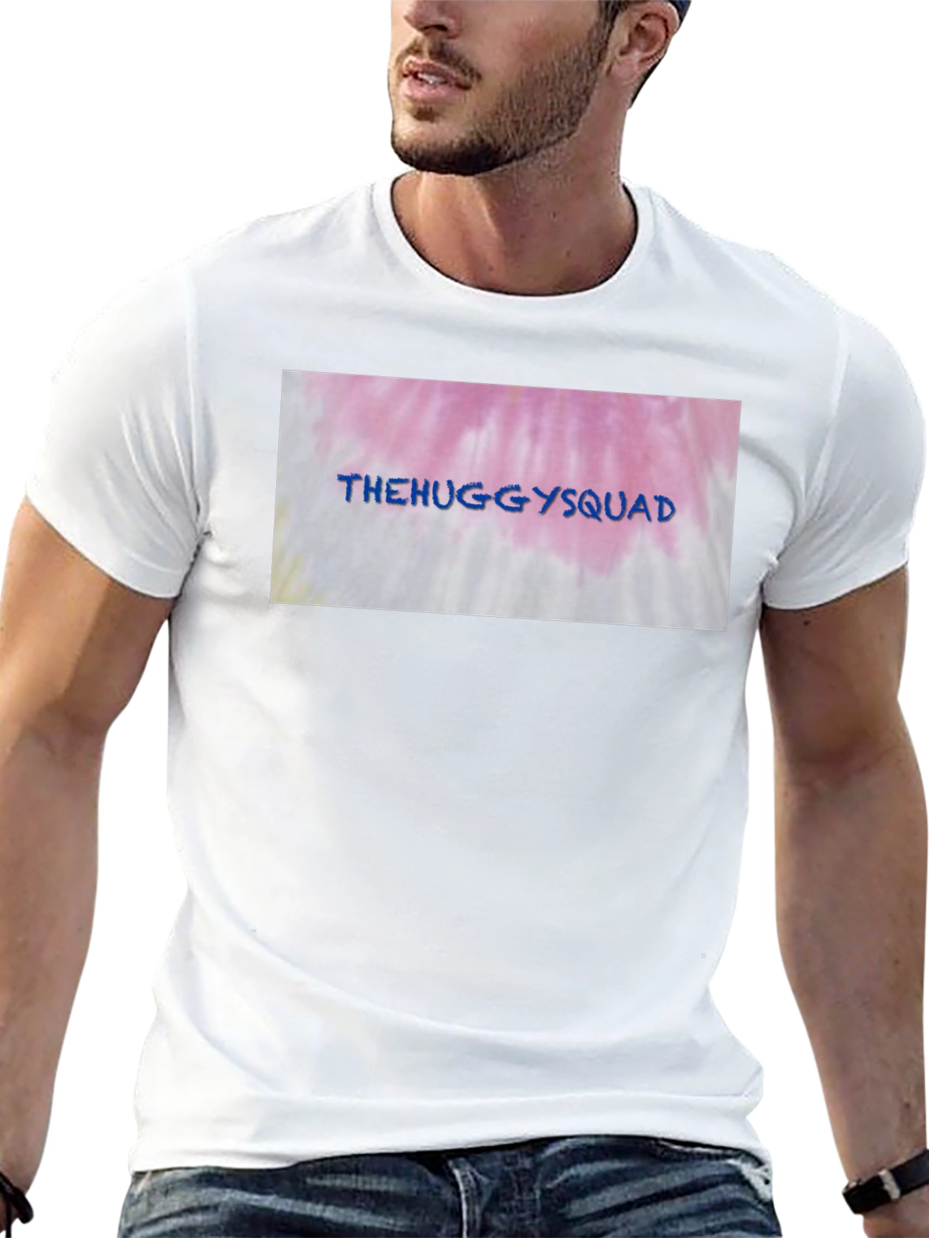 The Huggy Squad Tie-Dye Graphic T-Shirt