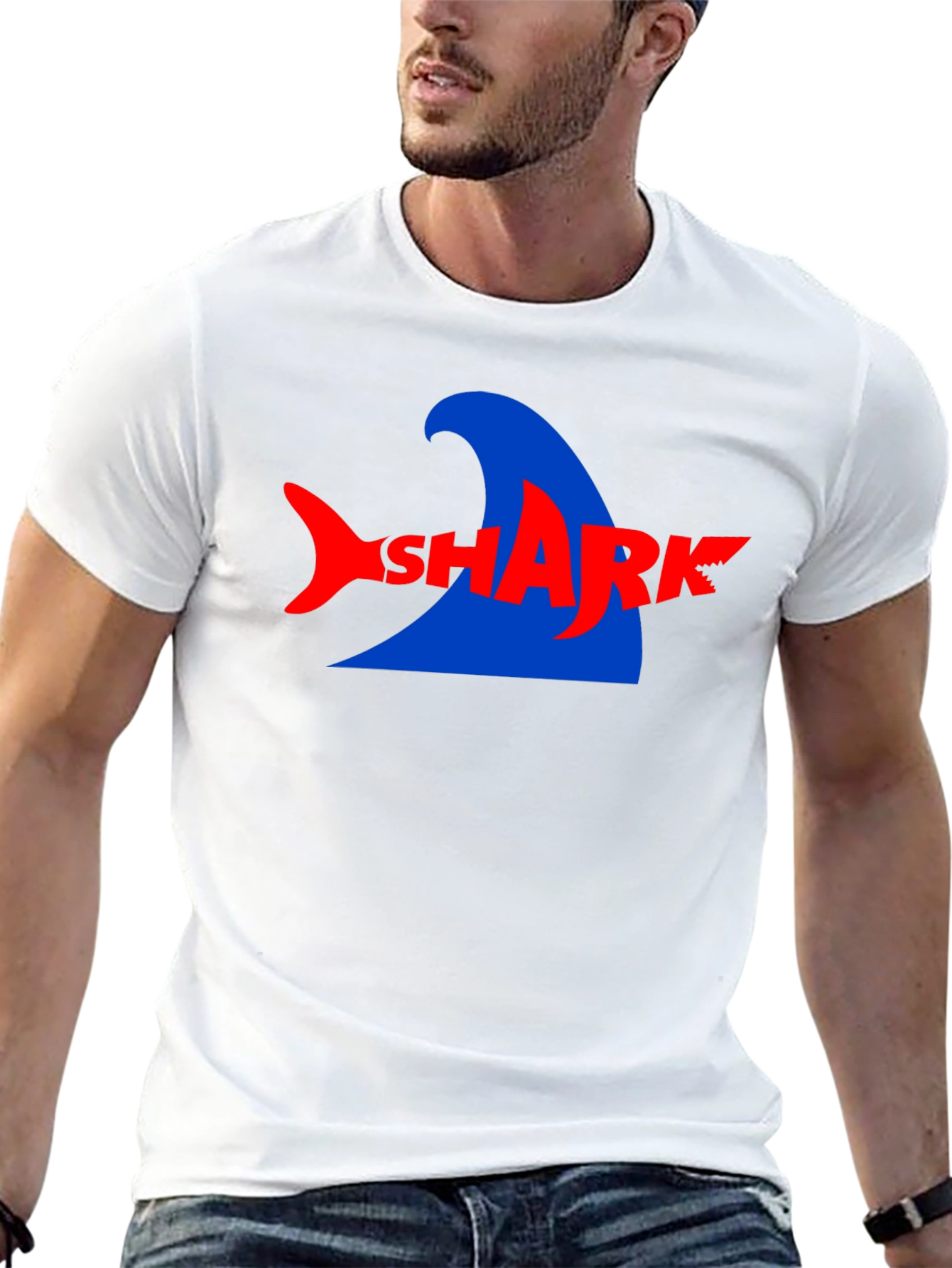 Shark Graphic Tee - Cool Novelty Shirt