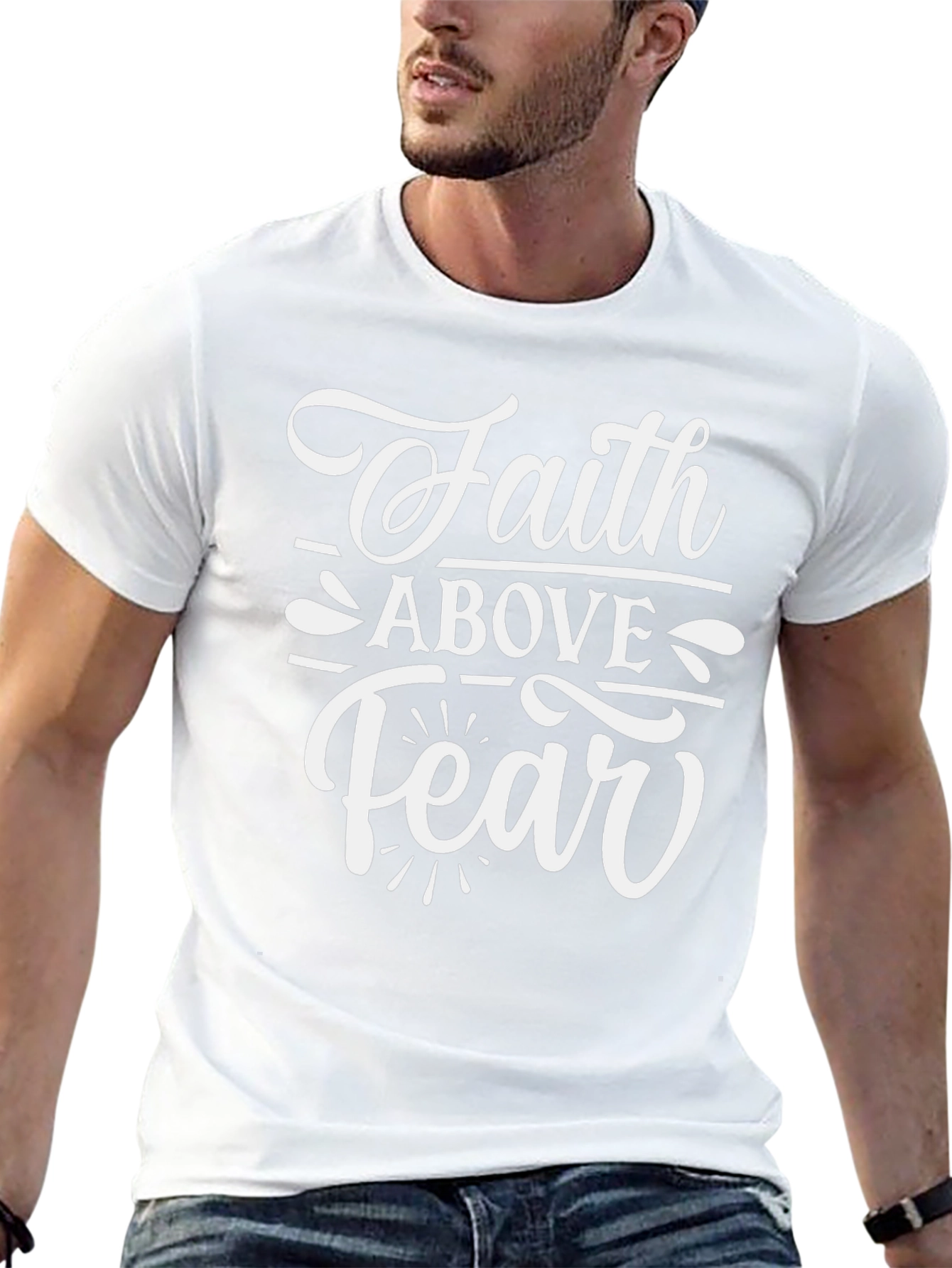 Faith Above Fear Graphic T-Shirt