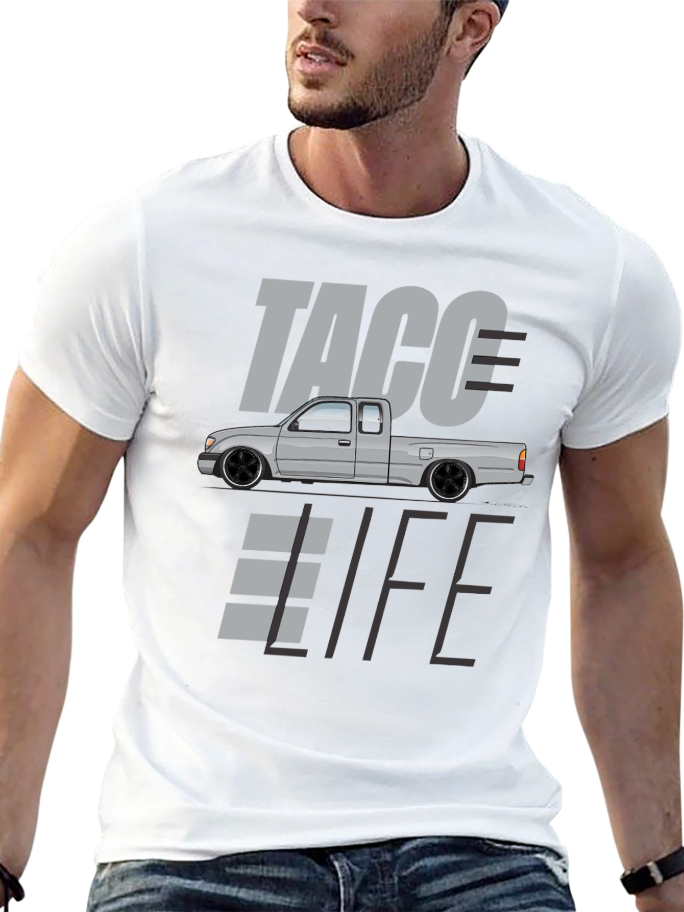 Taco Life Graphic Tee - Mens Black T-Shirt