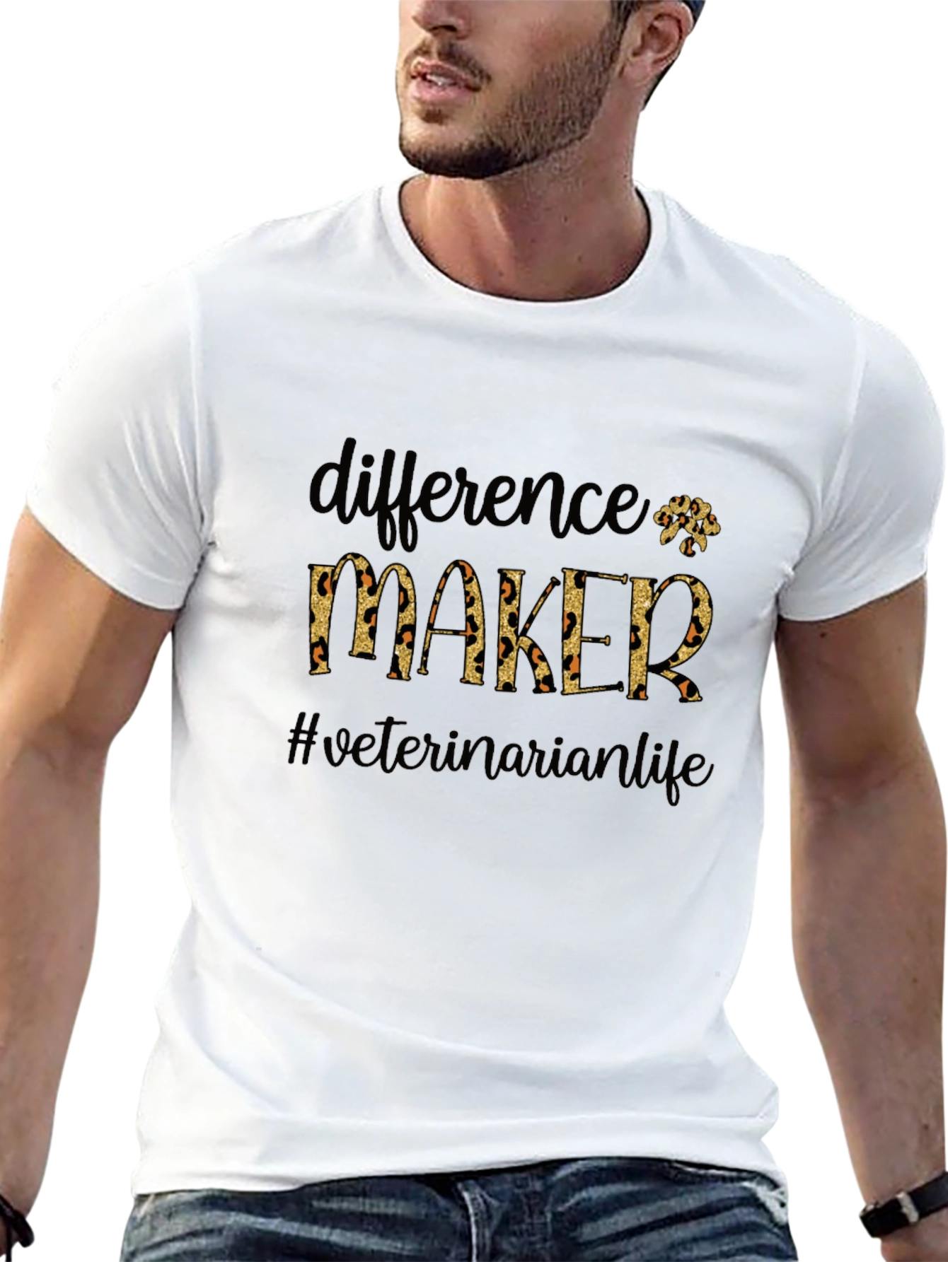 Difference Maker Veterinarian Life Tee