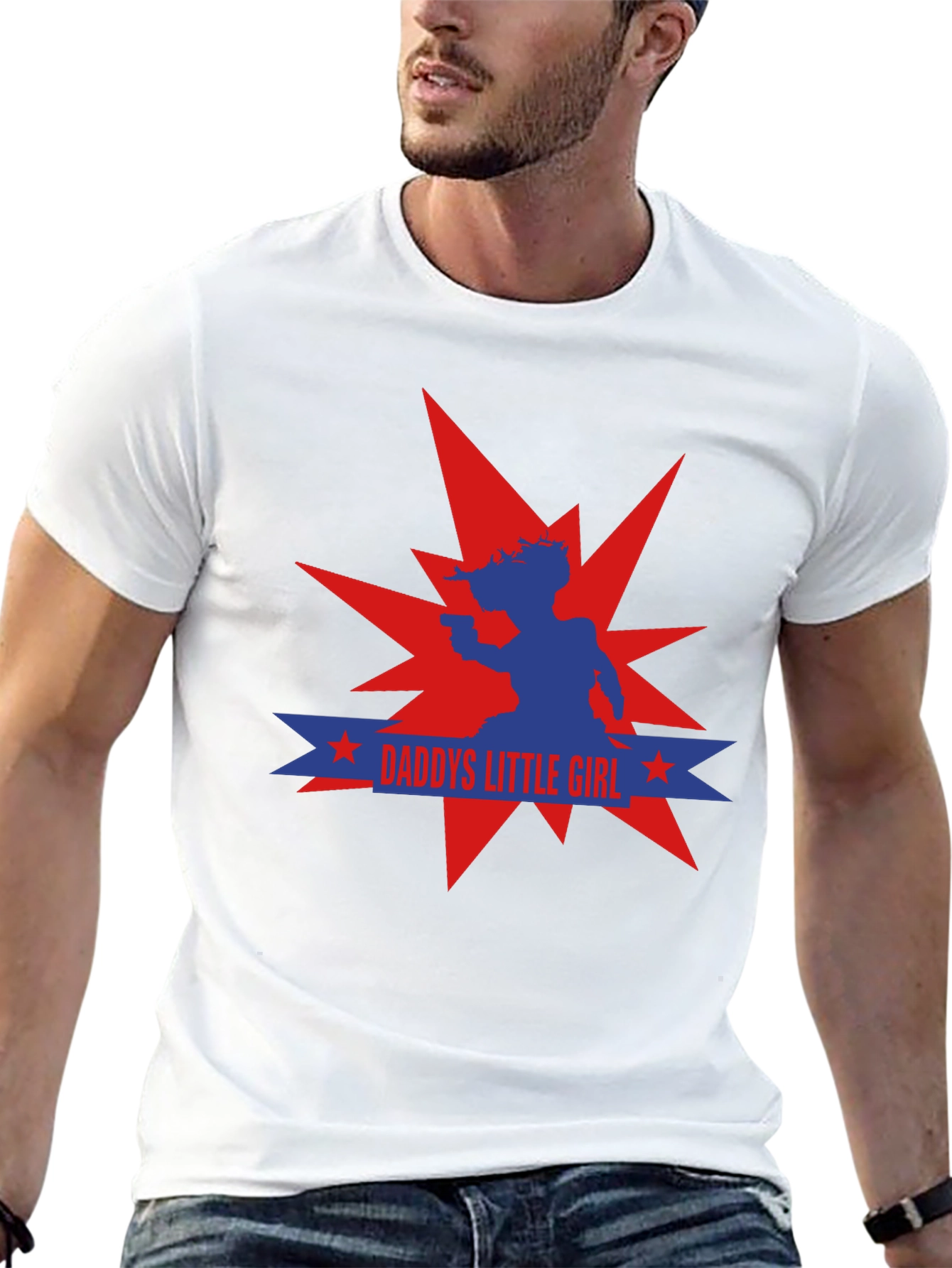 Daddys Little Girl Graphic Tee