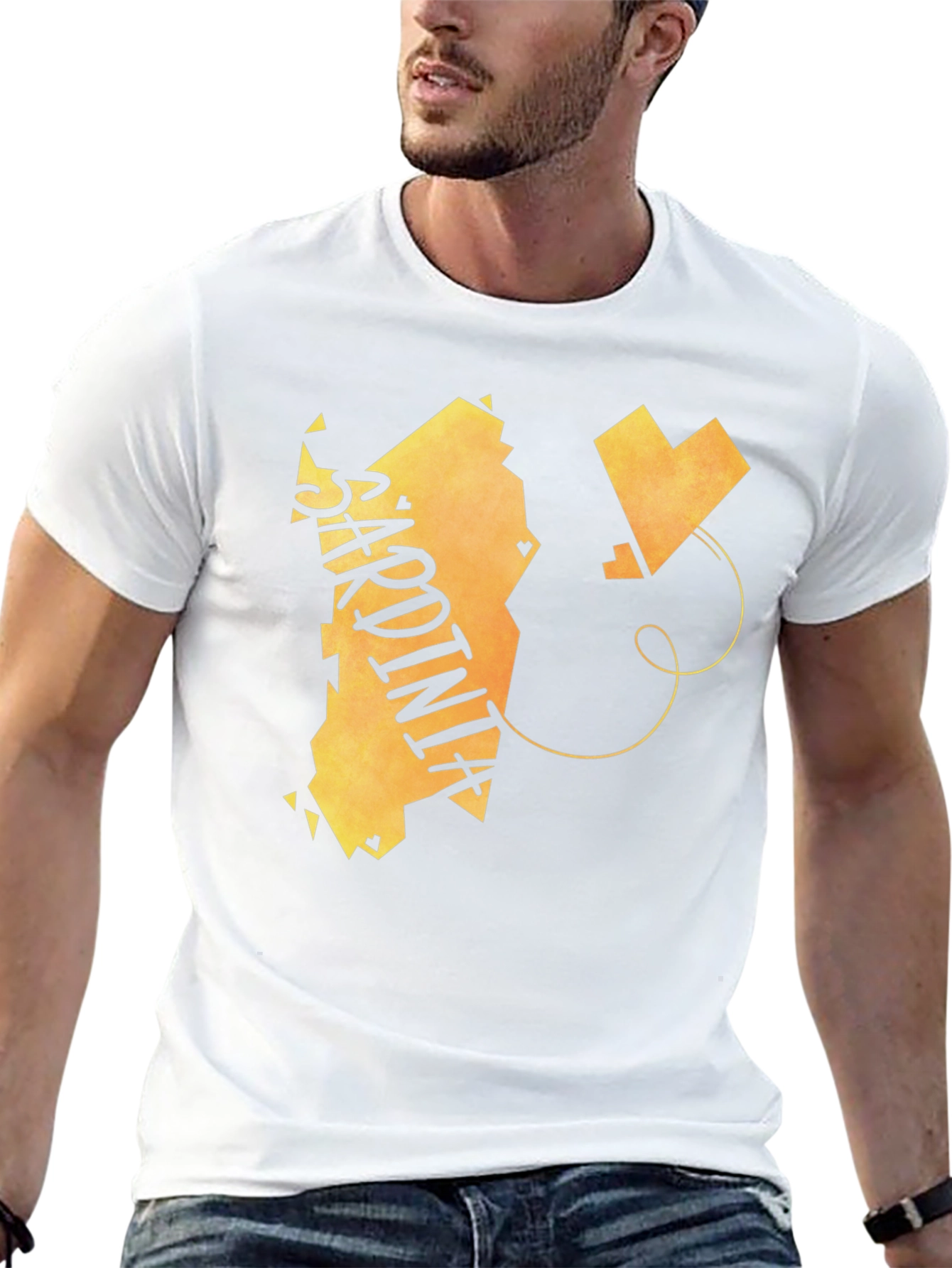 Sardinia Italy Heart T-Shirt