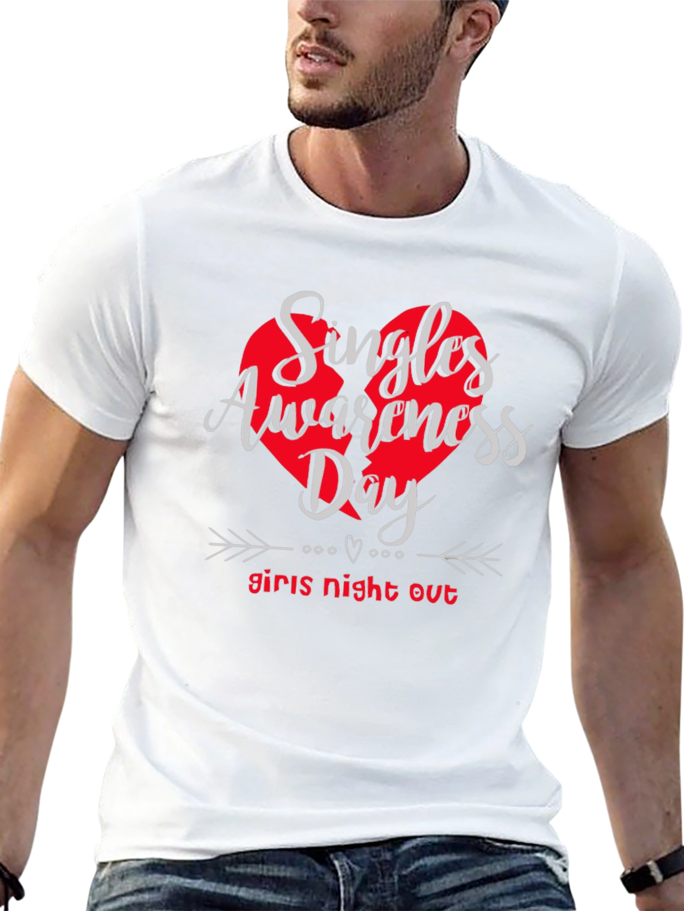 Singles Awareness Day T-Shirt - Girls Night Out