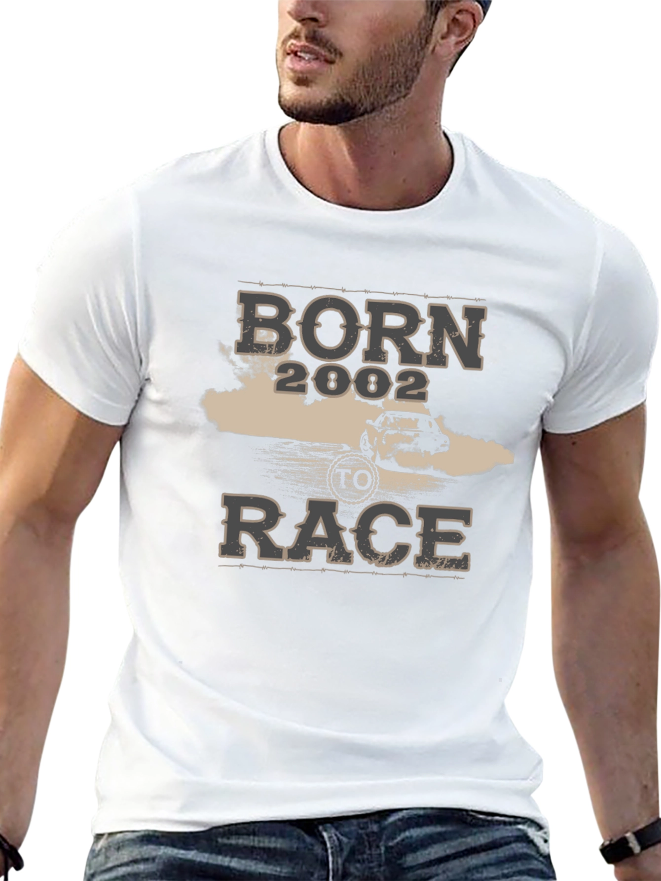 Born To Race T-Shirt - Car Enthusiast Tee